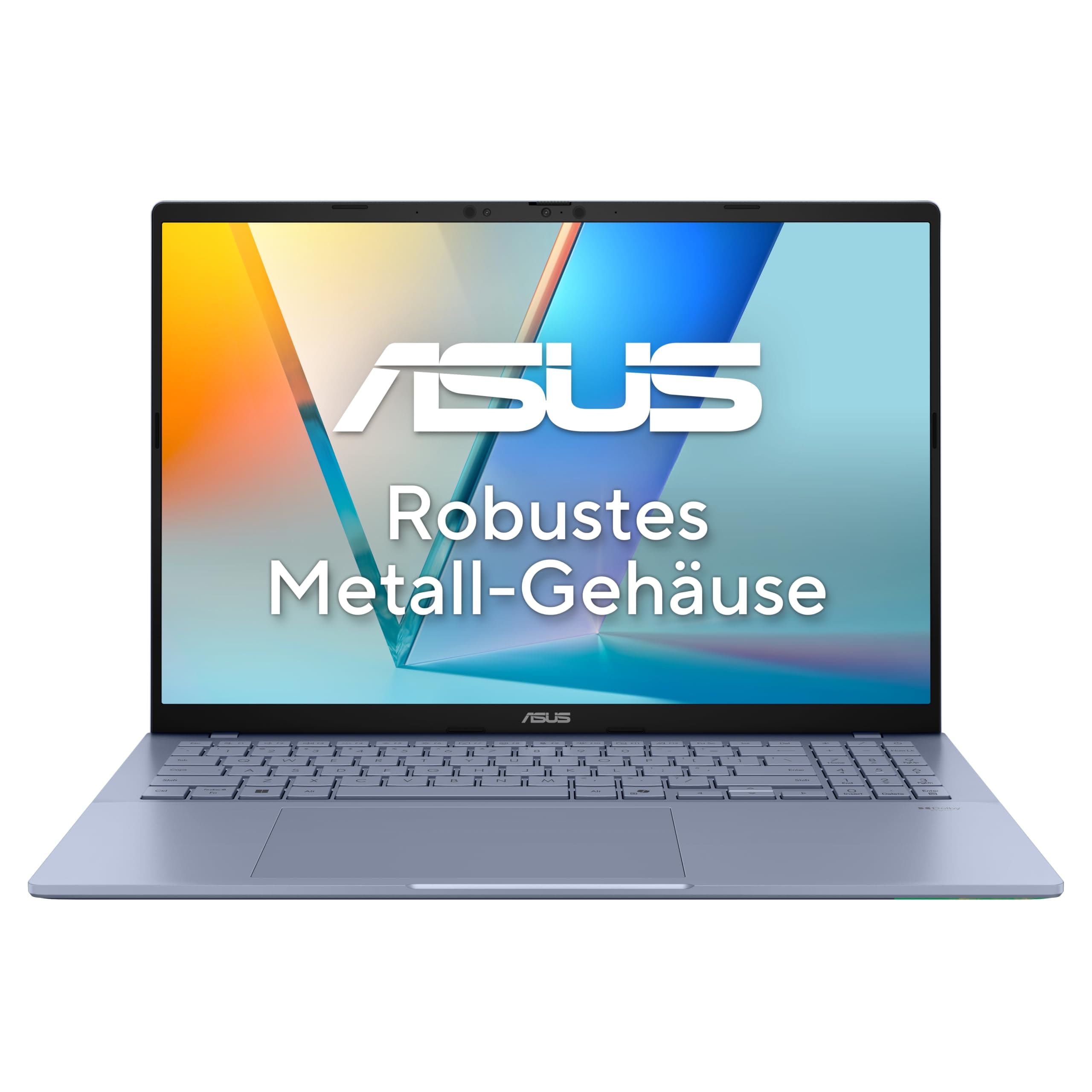 ASUS Vivobook S16 S3607NA-SH001W, 16 Zoll, WUXGA, Snapdragon X2E-88-100, 32 GB, 1 TB SSD, Qualcomm Adreno (Mist Blue, 60 Hz) - Bild 1