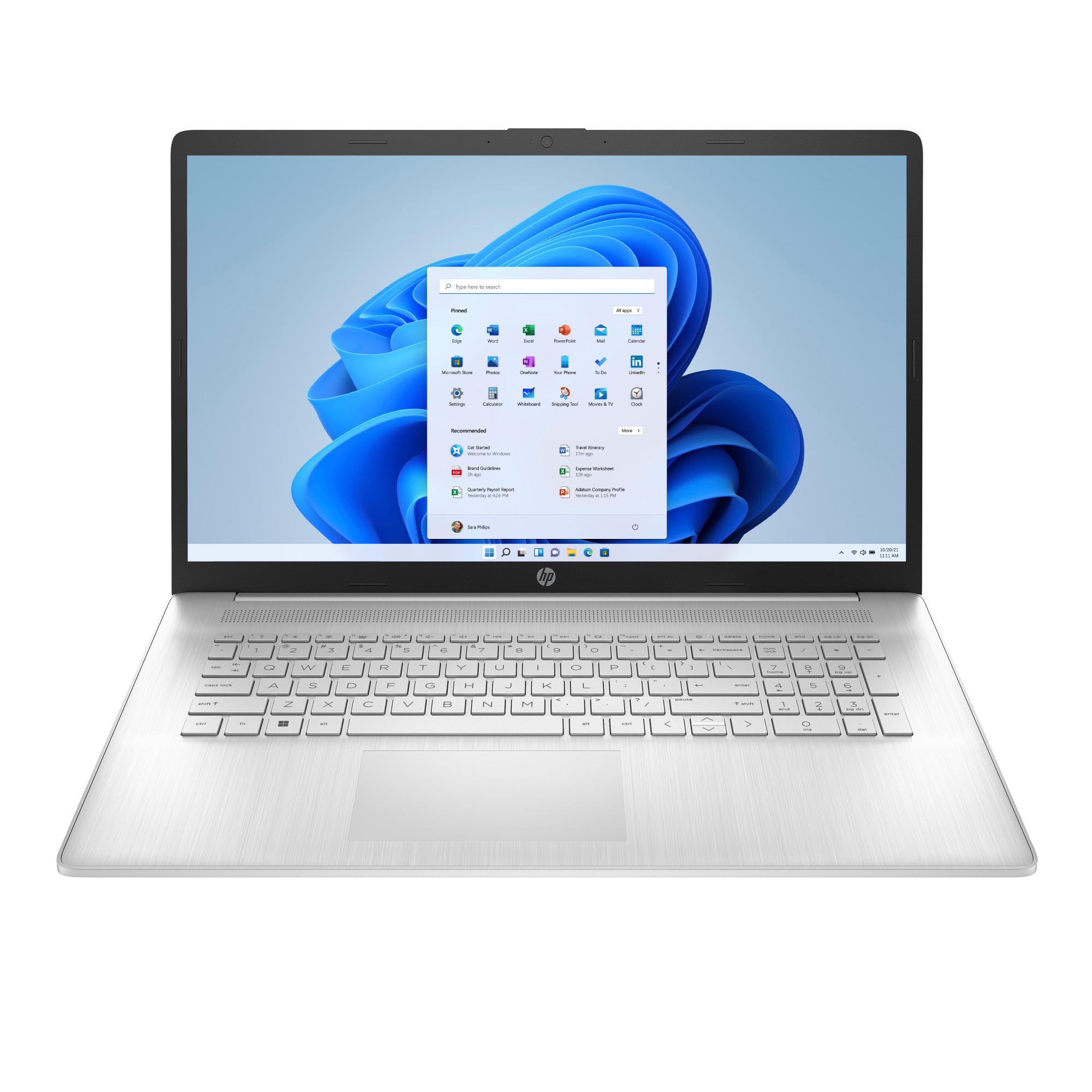 HP 17-cp2640ng, Natursilber, 17,3 Zoll, Full HD, IPS, AMD Ryzen 3 7320U, 8 GB, 512 GB SSD - Bild 1