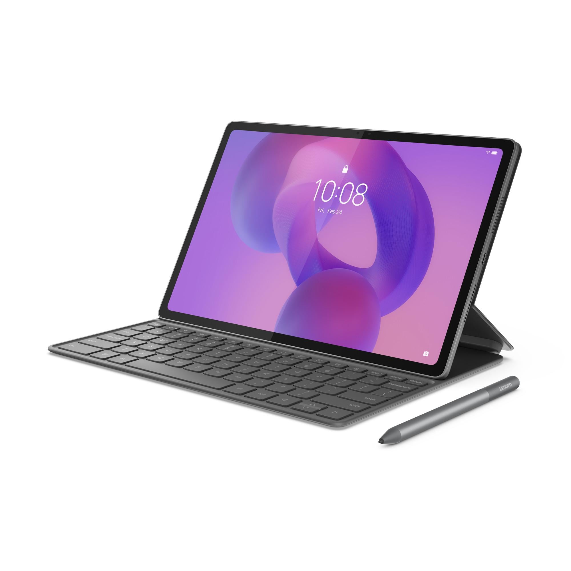 Lenovo Idea Tab Plus + Stift + Tastatur, Luna Grey, 12,1 Zoll, 2.5K, MediaTek Dimensity 6400, 8 GB, 128 GB (ZAG70995DE, IPS, 90 Hz, Android 15) - Bild 1