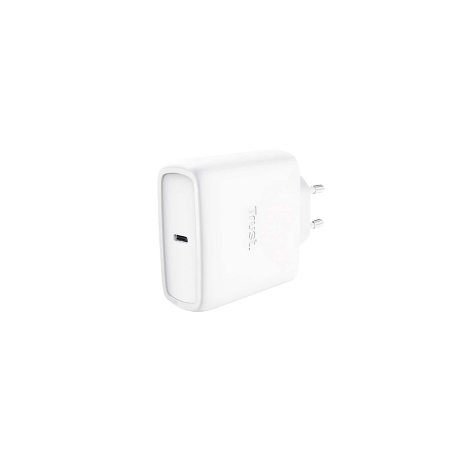 Trust Maxo 65W USB-C GaN Charger, Wei&szlig; (25524) - Bild 1
