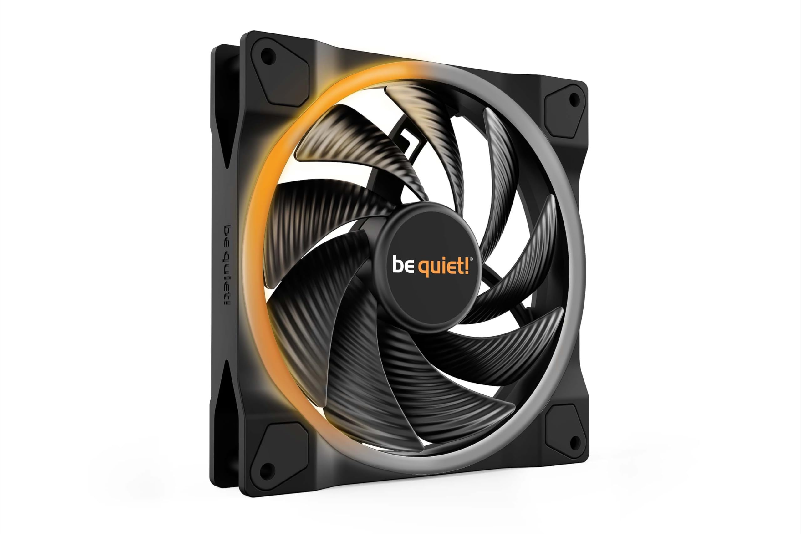Be quiet! Light Wings 140mm PWM high-speed, Schwarz, Geh&auml;usel&uuml;fter - Bild 1