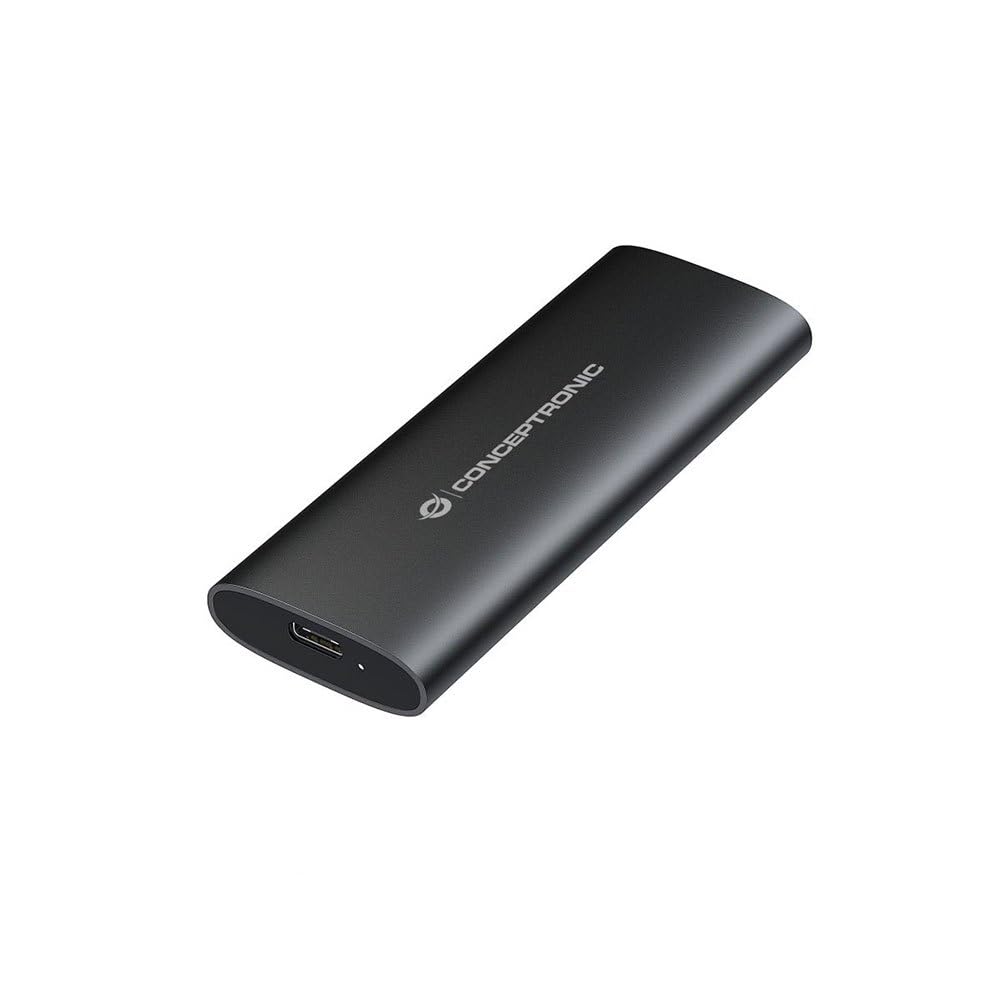 Conceptronic DANTE04B M.2 SATA/NVMe SSD-Geh&auml;use USB-C 3.2 Gen 2 - Bild 1