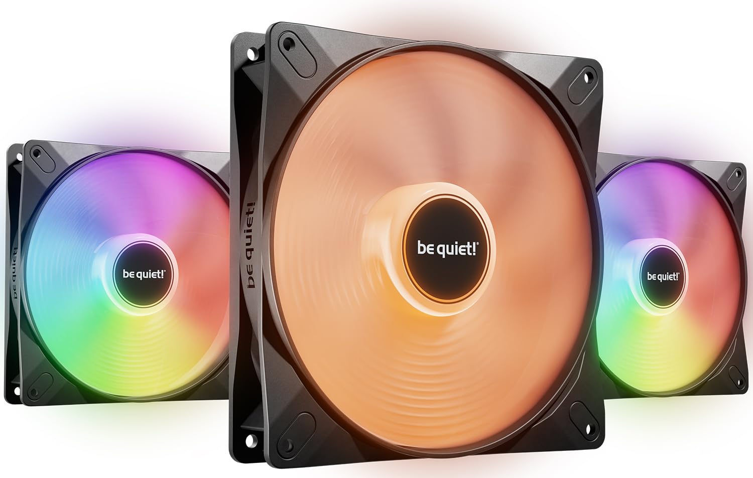 Be quiet! 140*140*25 Light Wings LX PWM Triple Geh&auml;usel&uuml;fter - Bild 1