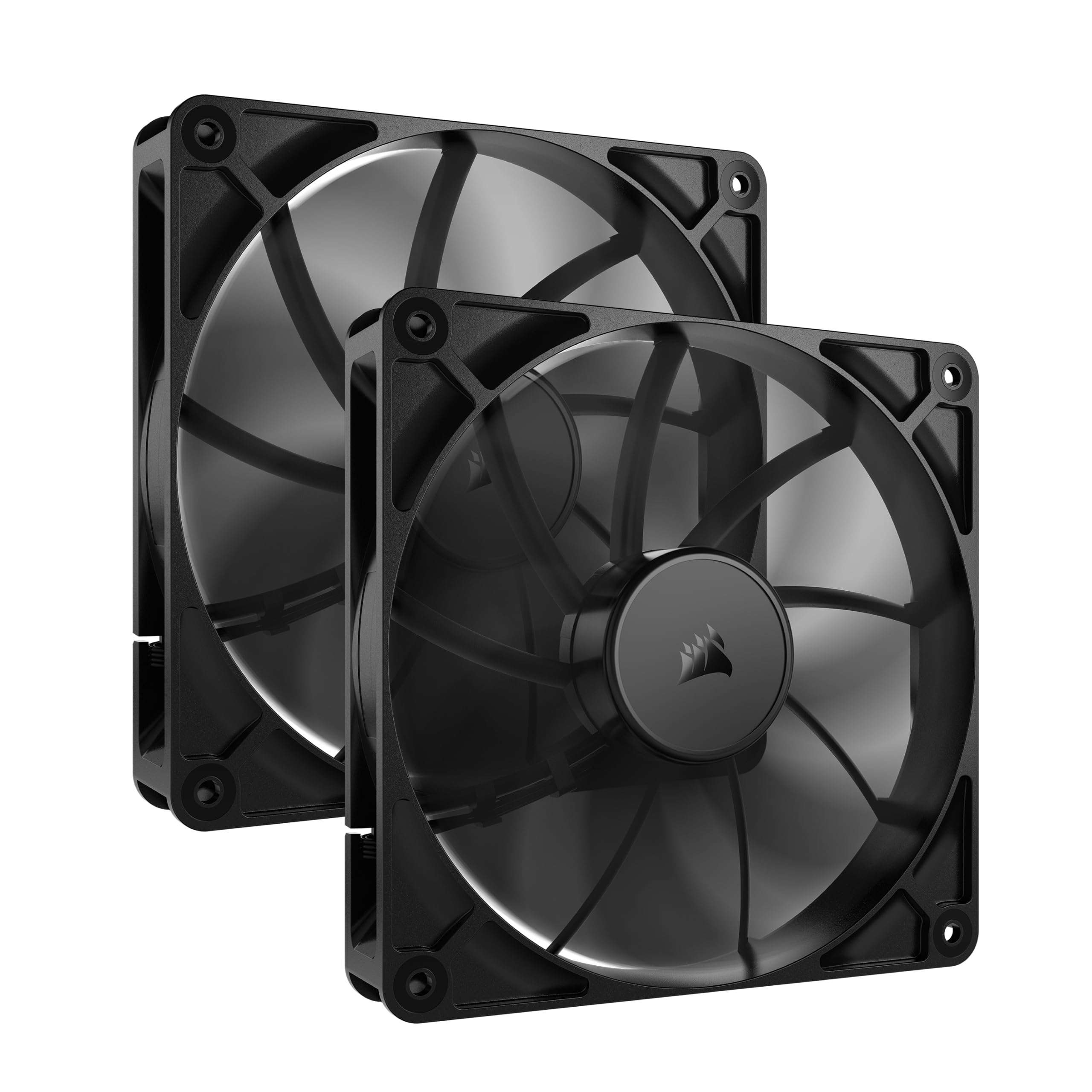 Corsair RS140 140mm PWM, 2 St&uuml;ck, Schwarz (CO-9050191-WW) - Bild 1