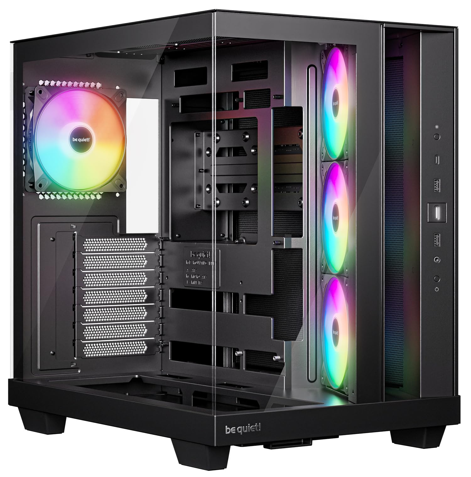 Be quiet! Geh Light Base 500 LX Black PC-Geh&auml;use - Bild 1