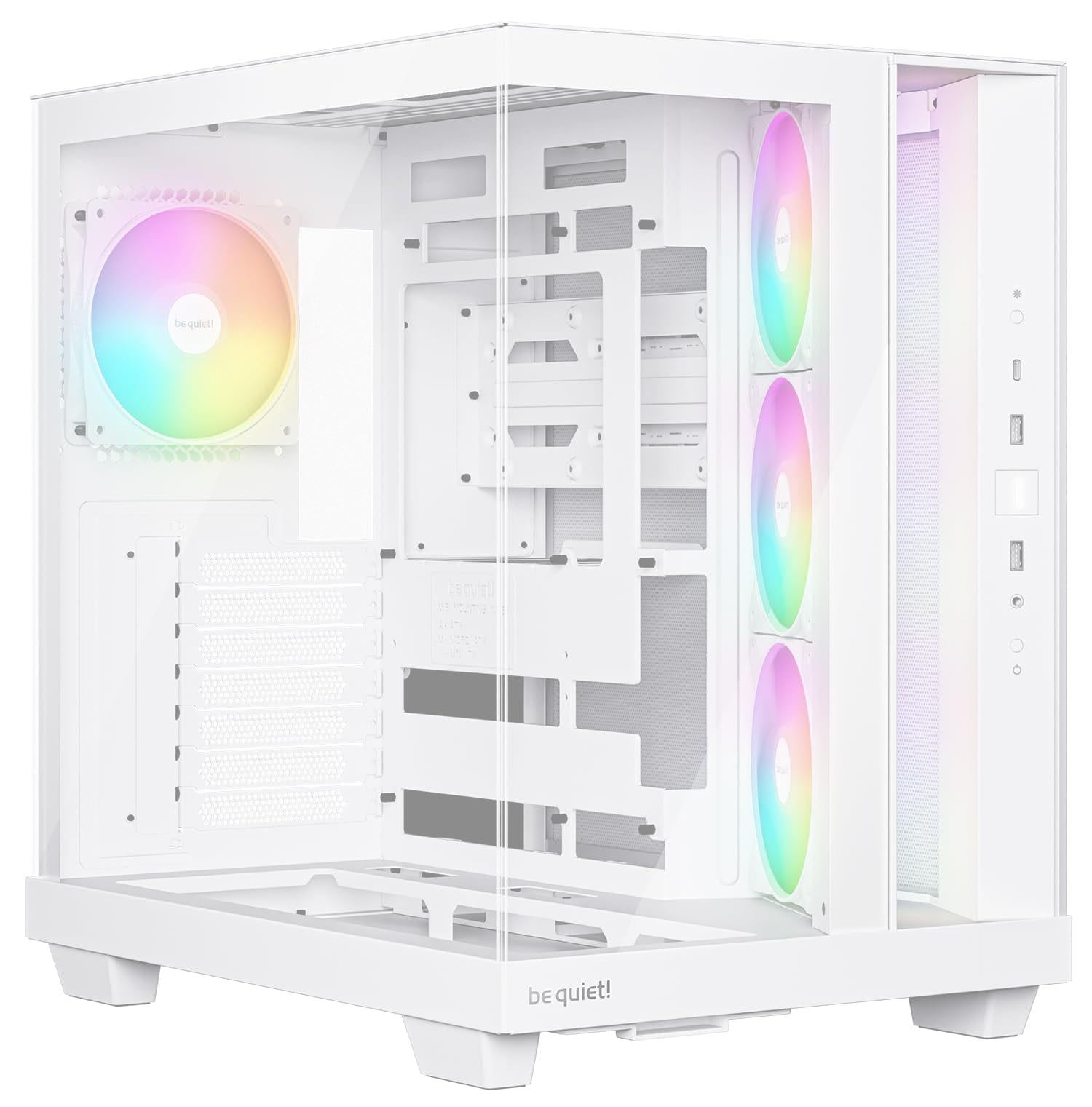 Be quiet! Geh Light Base 500 LX White PC-Geh&auml;use - Bild 1
