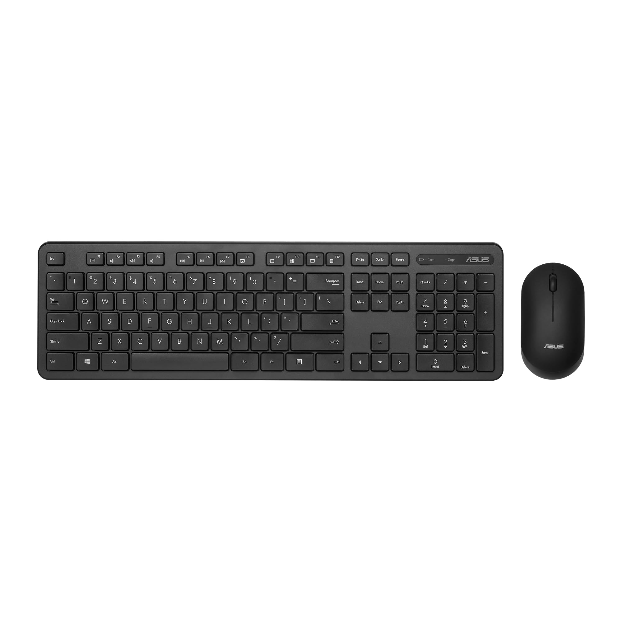 ASUS CW100 Tastatur-Maus-Set, Schwarz - Bild 1