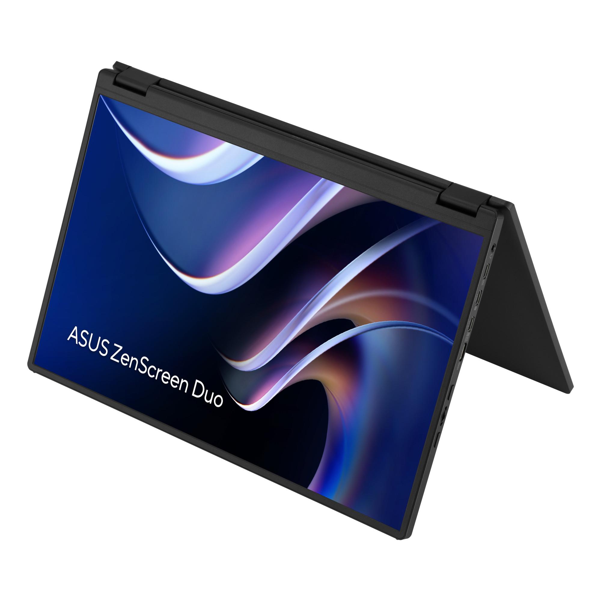 ASUS Monitor ZenScreen Duo MB14FCD, Schwarz, 14 Zoll, WUXGA, 60 Hz, 5 ms - Bild 1