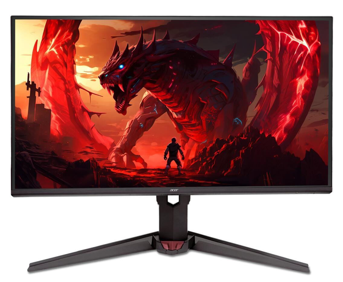ACER Nitro XV270UXEbmiiprx, Schwarz, 27 Zoll, QHD, IPS, 200 Hz, 0,5 ms Gaming-Monitor (h&ouml;henverstellbar, neigbar, schwenkbar, Pivot, AMD FreeSync) - Bild 1