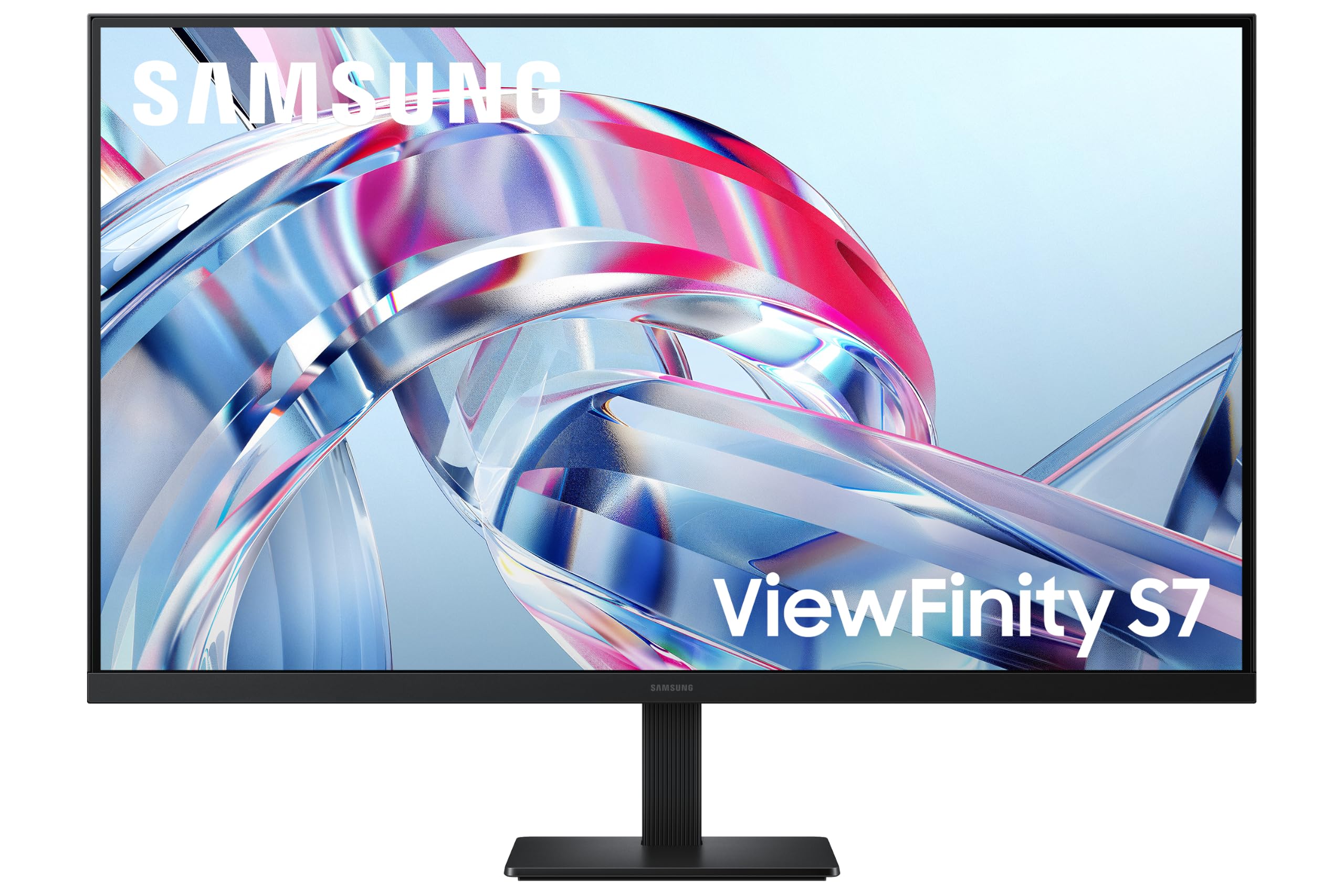 Samsung Monitor ViewFinity S7 S70H, Schwarz, 32 Zoll, 4K-UHD, 60 Hz, 5 ms (VA, HDR10, 1x HDMI 2.0, 1x DisplayPort 1.2, neigbar, LS32H704EAUXEN) - Bild 1