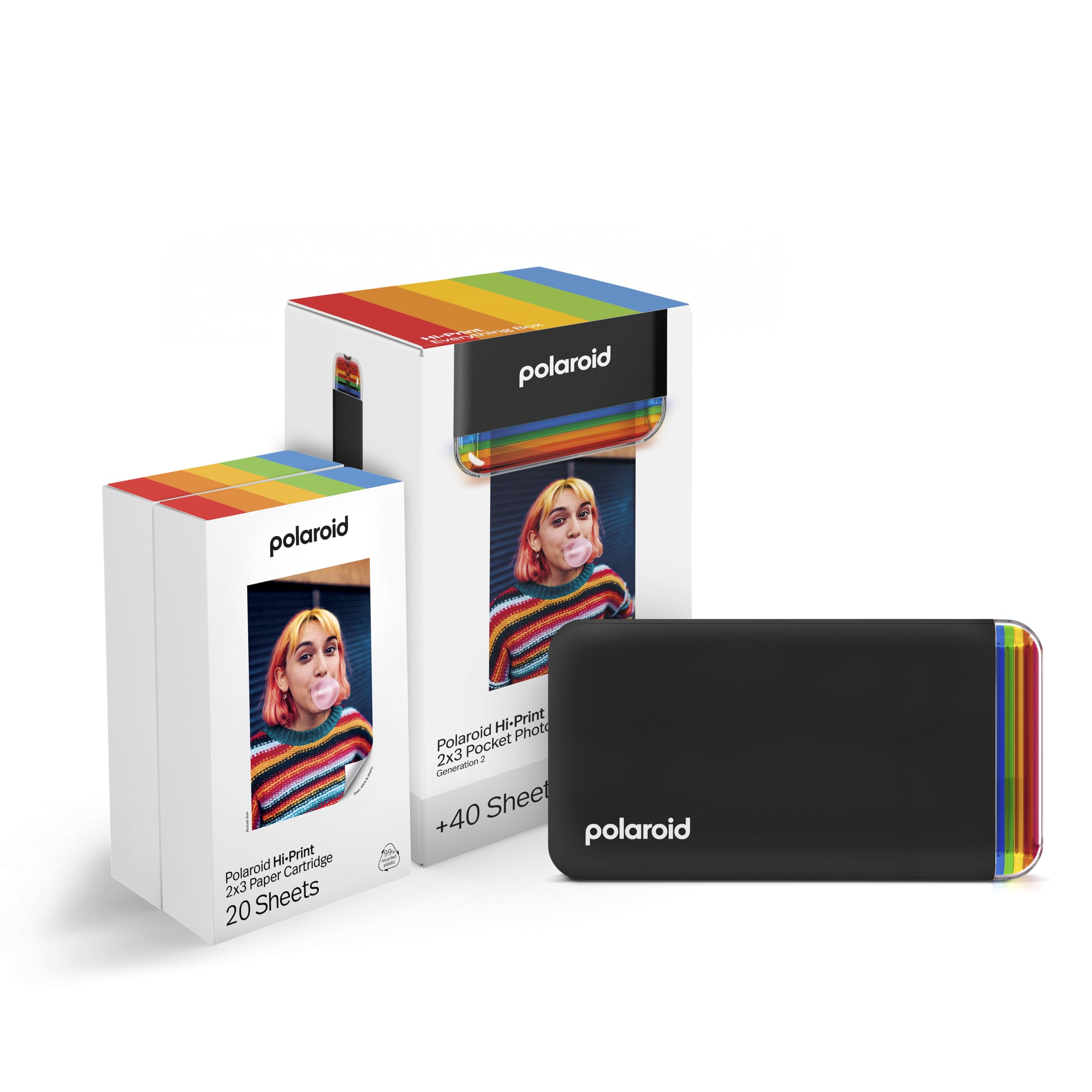 Polaroid Everything Box HiPrint 2x3 Gen 2 - Schwarz Fotodrucker - Bild 1