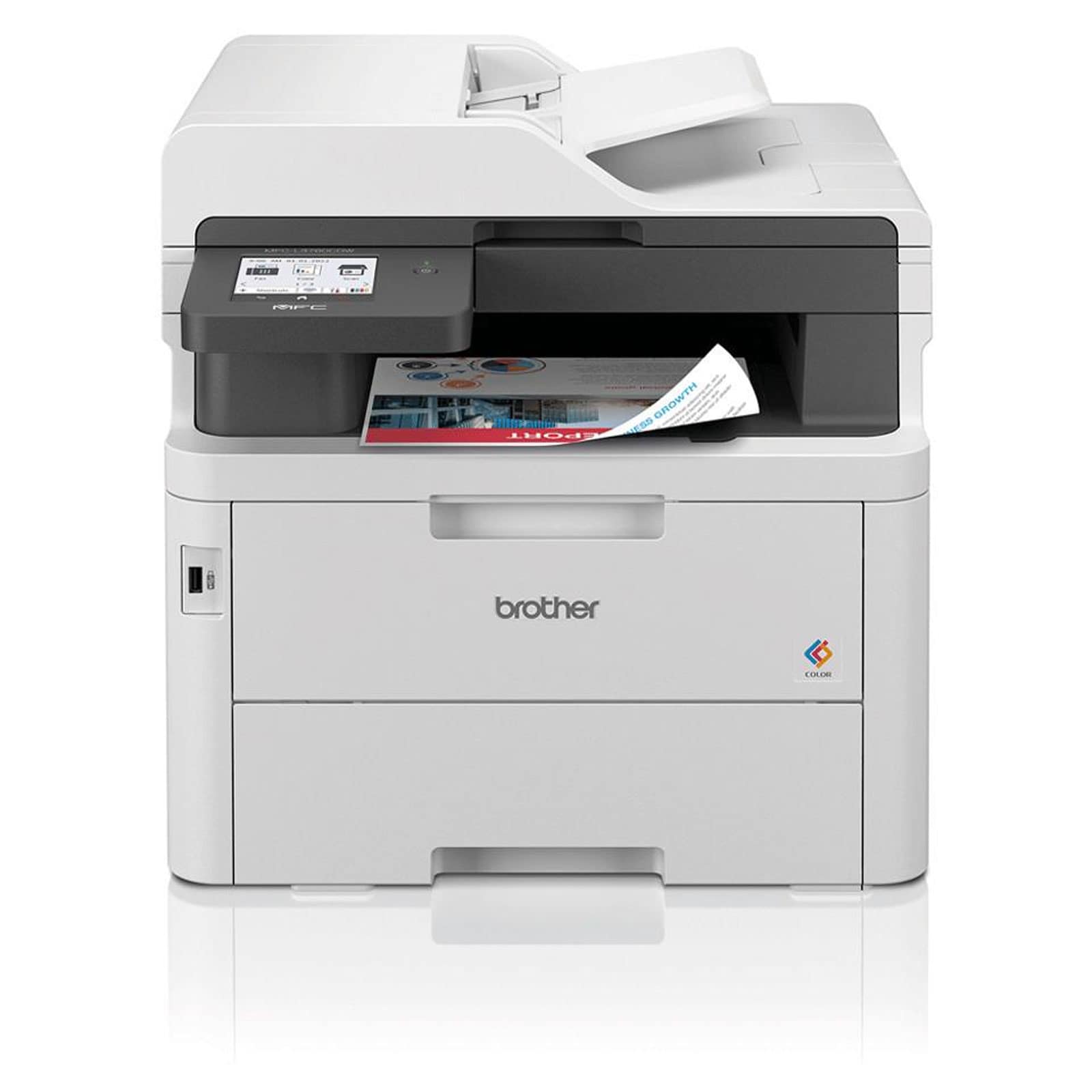 Brother MFC-L3760CDW, Wei&szlig;, Multifunktionsdrucker - Bild 1