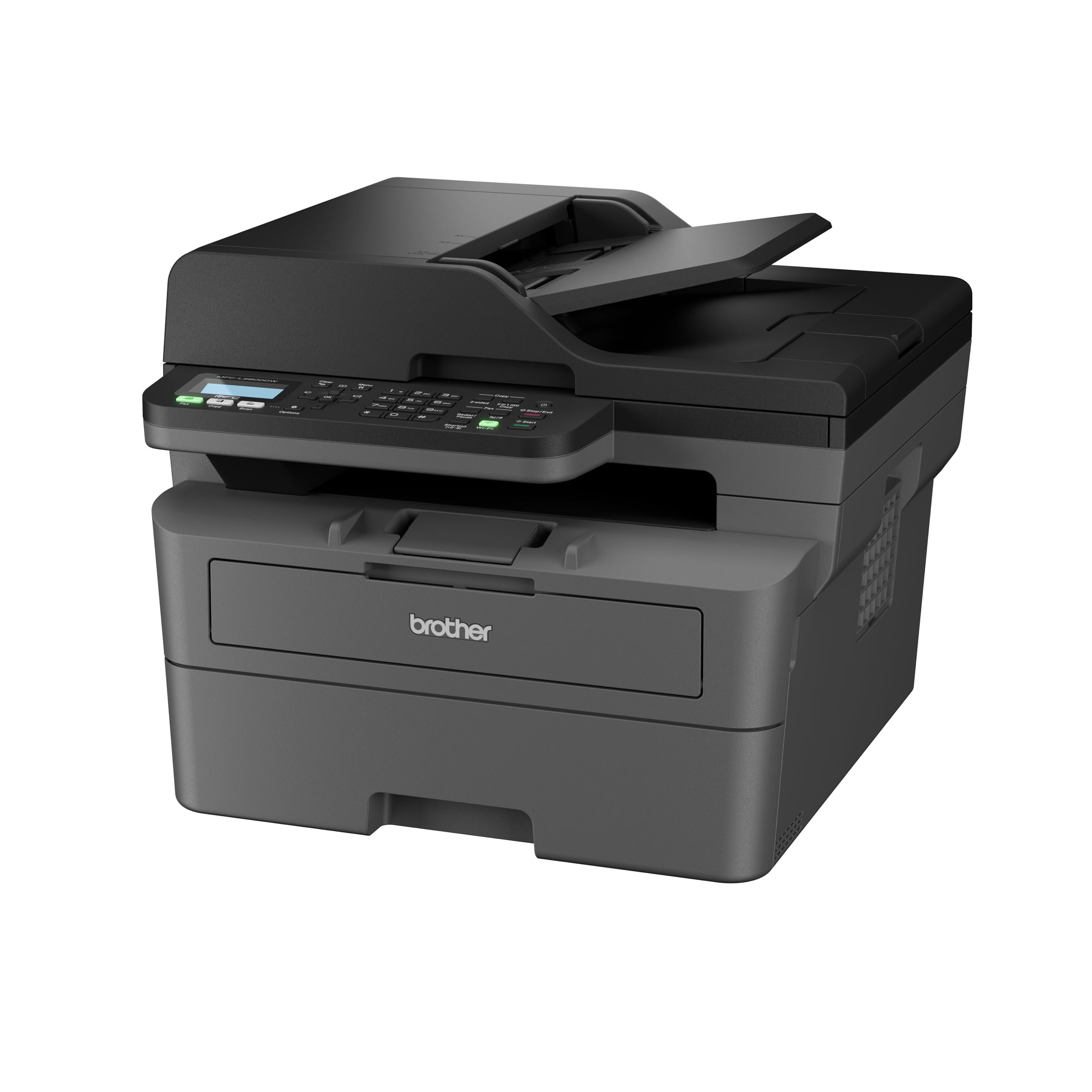 BROTHER MFC-L2800DW, Schwarz Multifunktionsdrucker (Laserdrucker, 4-in-1, Drucker, Fax, Scanner, Kopierer, LAN/WLAN, USB, AirPrint, Duplex, A4) - Bild 1