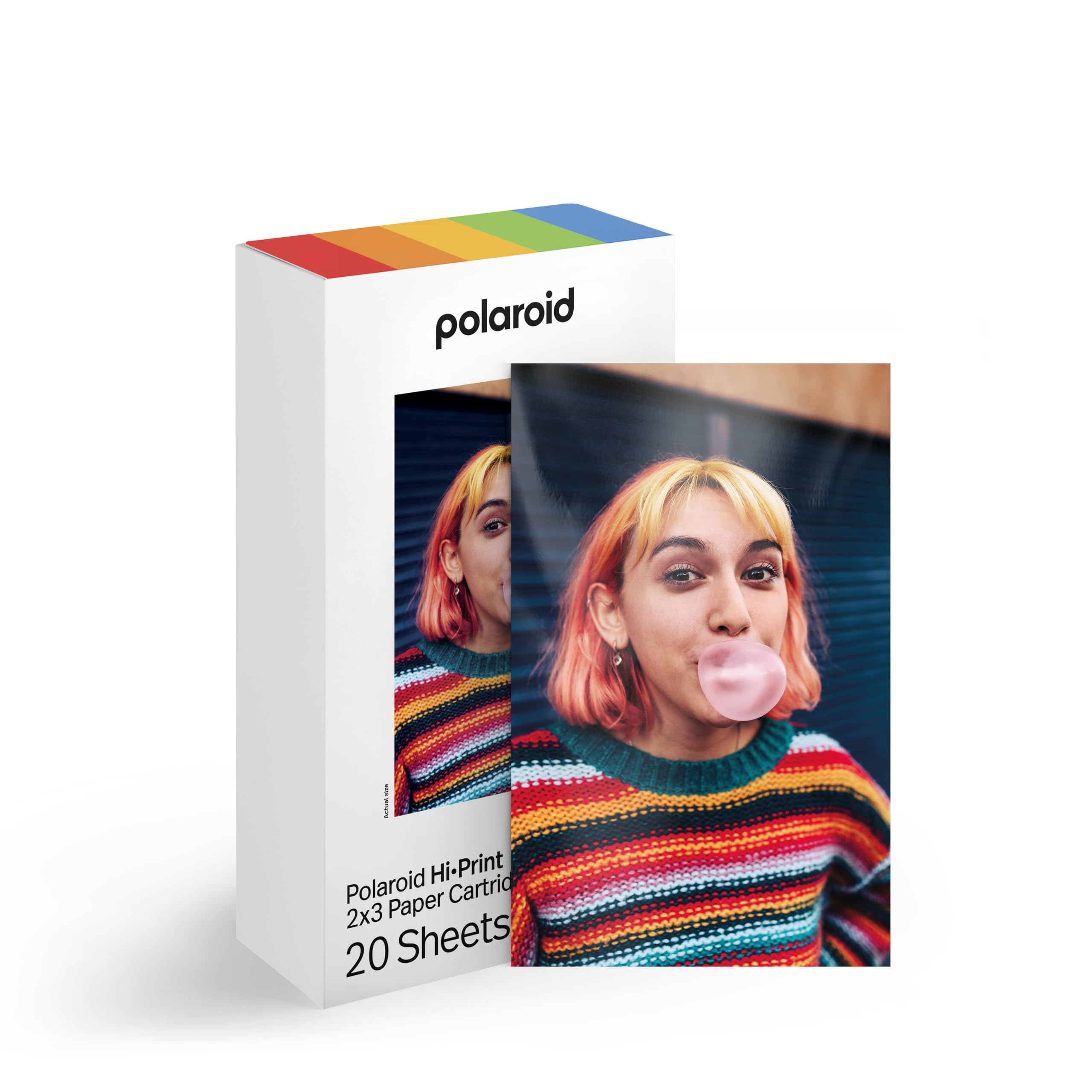 Polaroid Hi Print 2x3 Paper Cartridge 20Sheets Sofortbildkamera-Filme (f&uuml;r den Polaroid Hi-Print 2x3 Pocket-Fotodrucker) - Bild 1