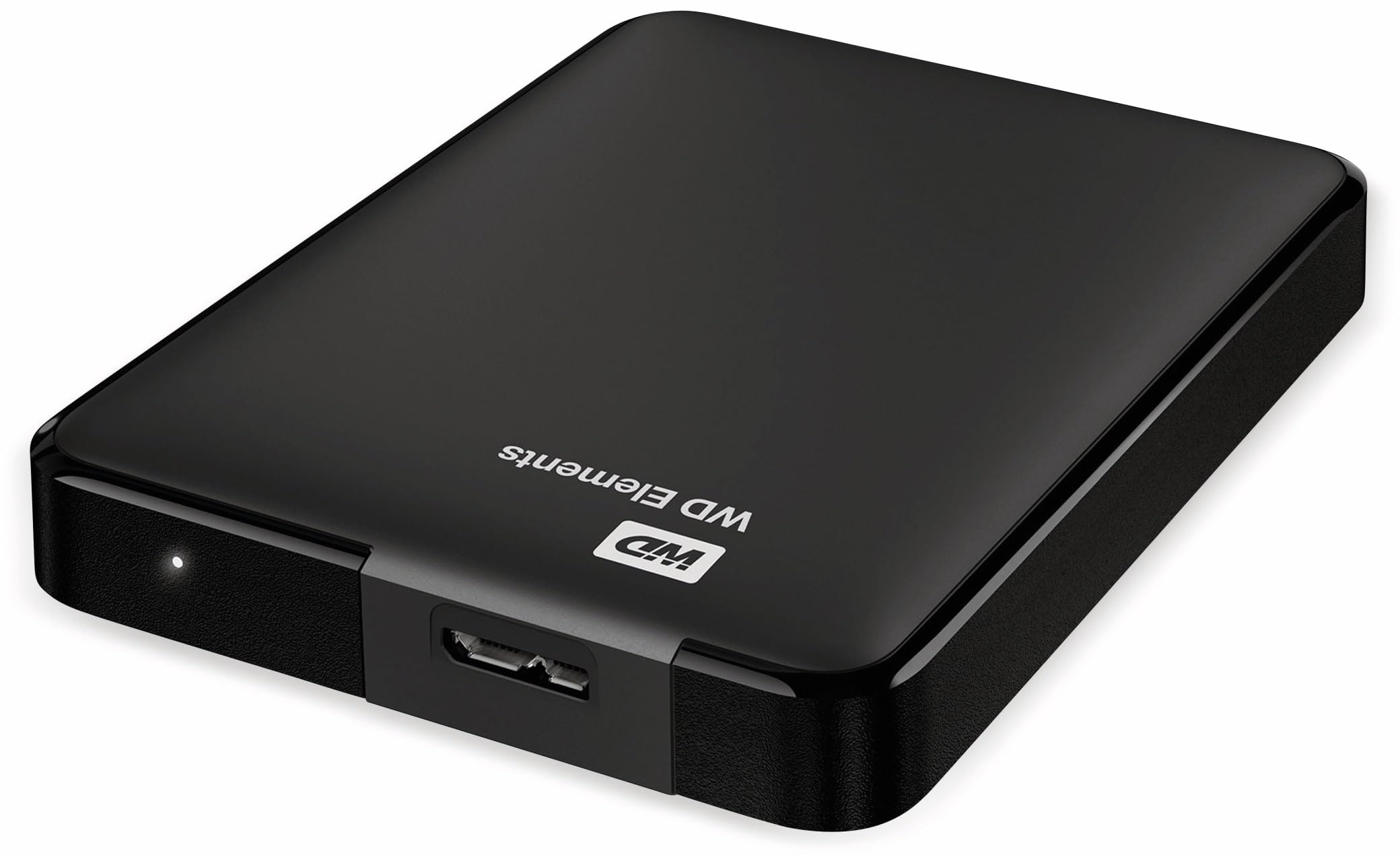 WD (Western Digital) Elements Portable 2TB schwarz Externe HDD-Festplatte - Bild 1
