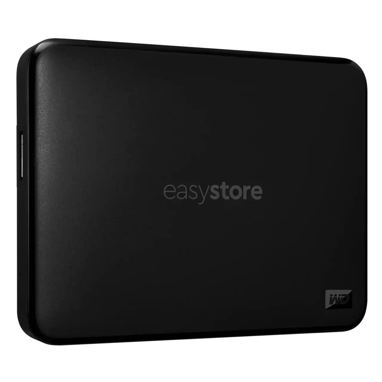 WD (Western Digital) easystore 1 TB Externe HDD-Festplatte, Schwarz (WDBAJN0010BBK)