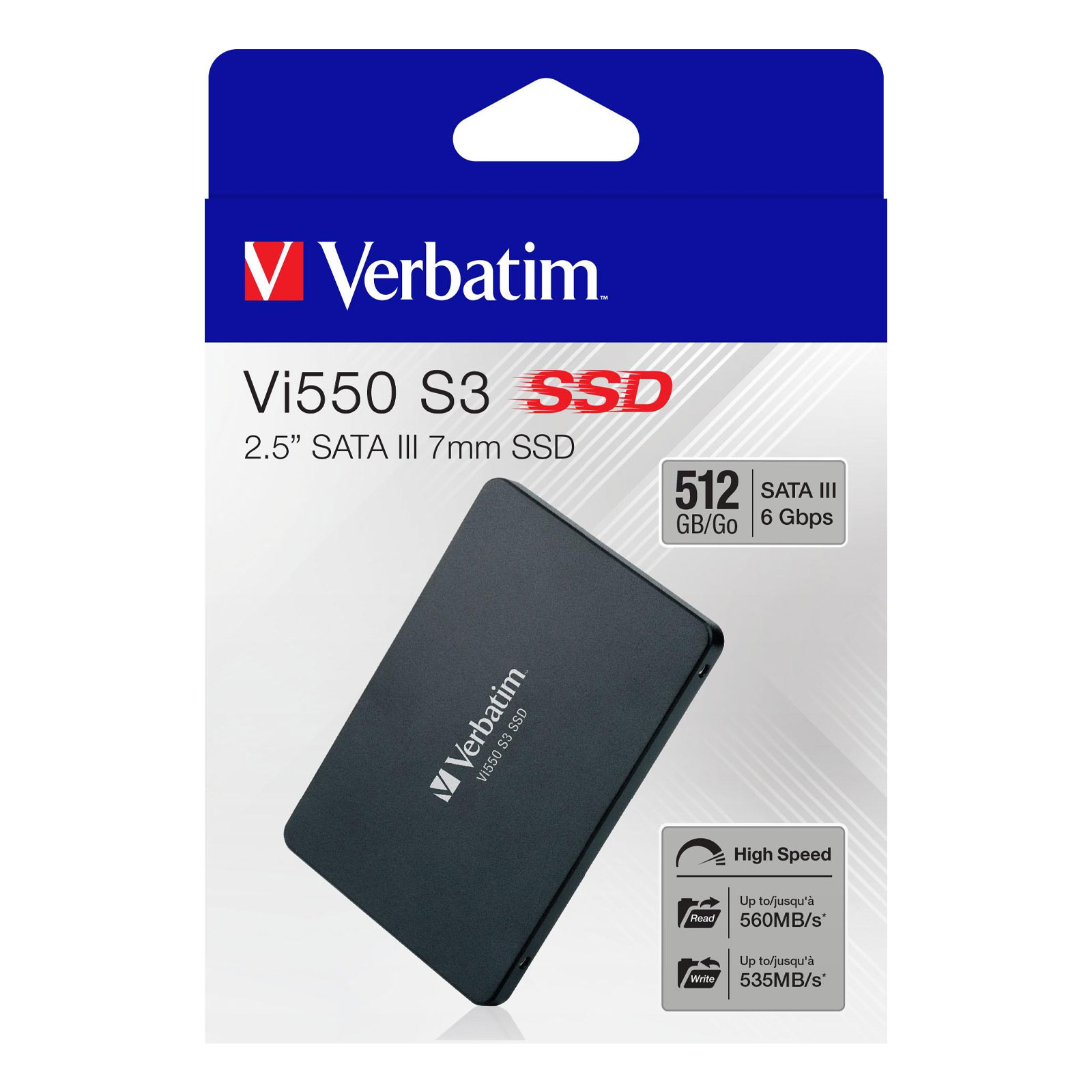 Verbatim Vi550 S3 SSD 512GB - Bild 1