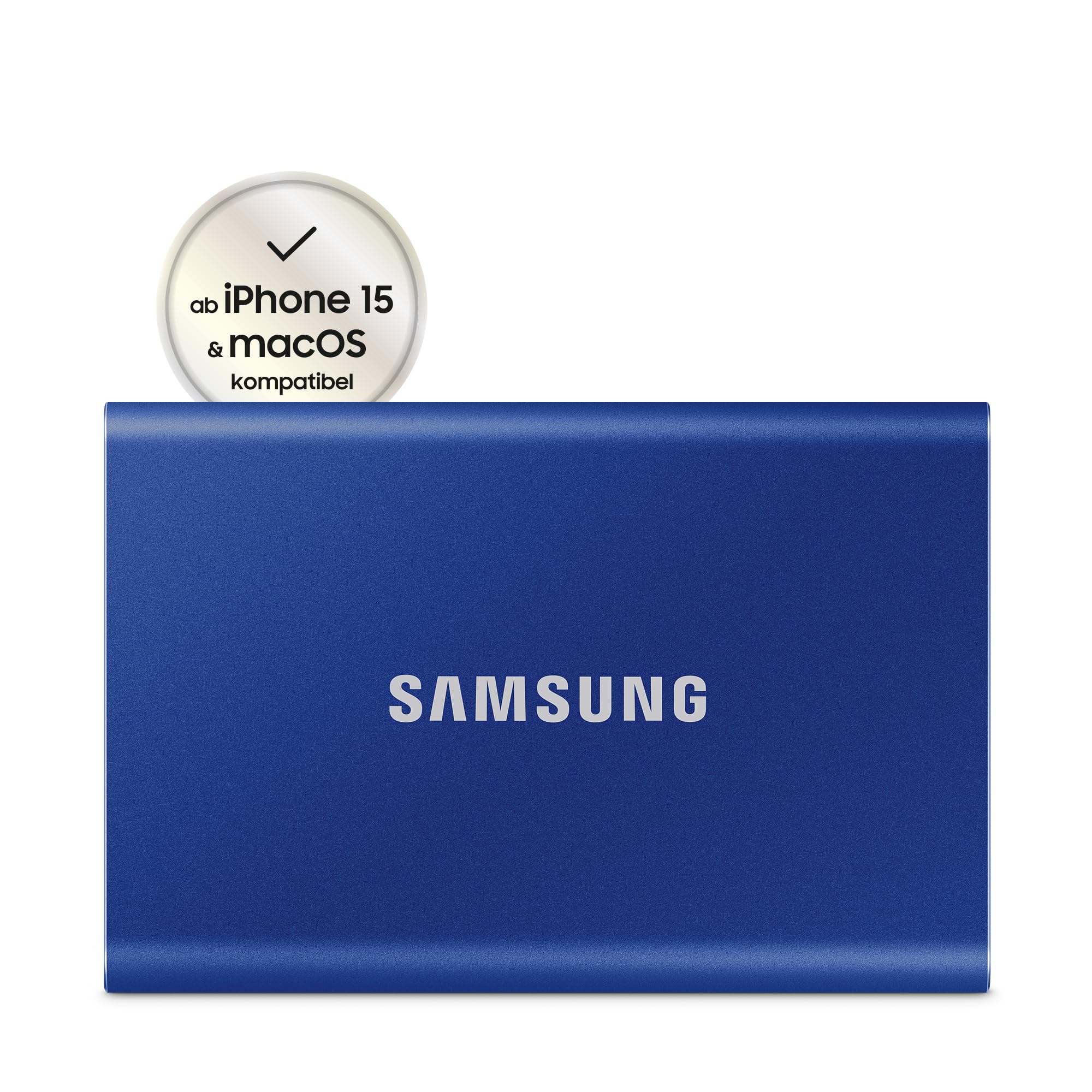Samsung Portable SSD T7 USB 3.2 Gen 2 - 1 TB Blau Externe SSD-Festplatte - Bild 1