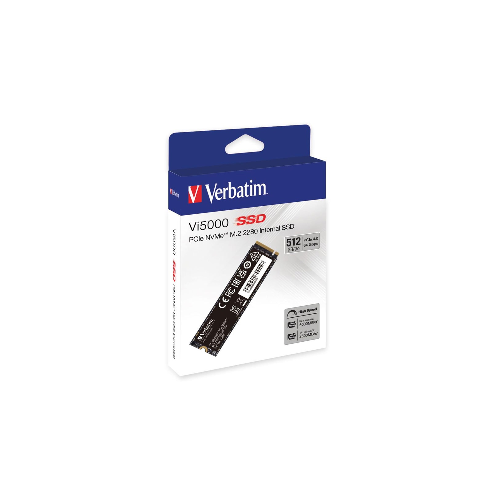 Vi5000 PCIe NVMe M.2 SSD 512GB - Bild 1
