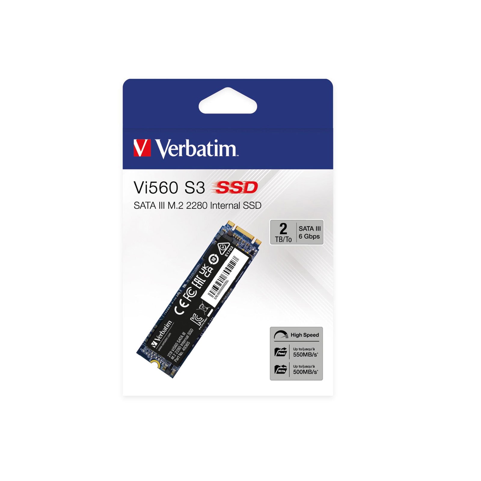 Vi560 int. SATAIII M.2 2TB - Bild 1