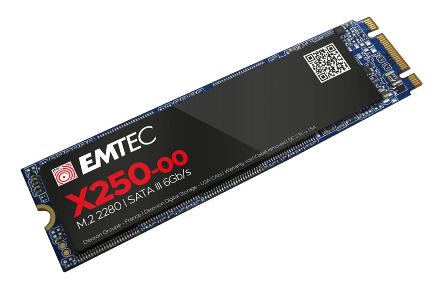 EMTEC X250 M2 SATA SSD Power Plus 512 GB SATA III (ECSSD512GX250) - Bild 1
