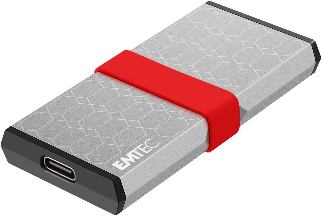 EMTEC X205 Mini 1 TB, Silber (ECSSD1TX205) - Bild 1