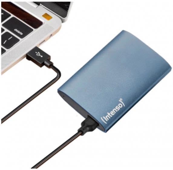 Intenso Externe SSD Premium 500 GB, Blau (3823455, 1,8 Zoll, Super Speed USB 3.2 Gen 1x1 (5 Gbit/s)) - Bild 1