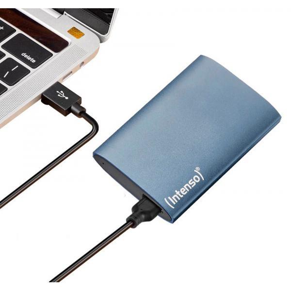 Intenso Externe SSD Premium 1 TB, Blau (3823465, 1,8 Zoll, Super Speed USB 3.2 Gen 1x1 (5 Gbit/s)) - Bild 1