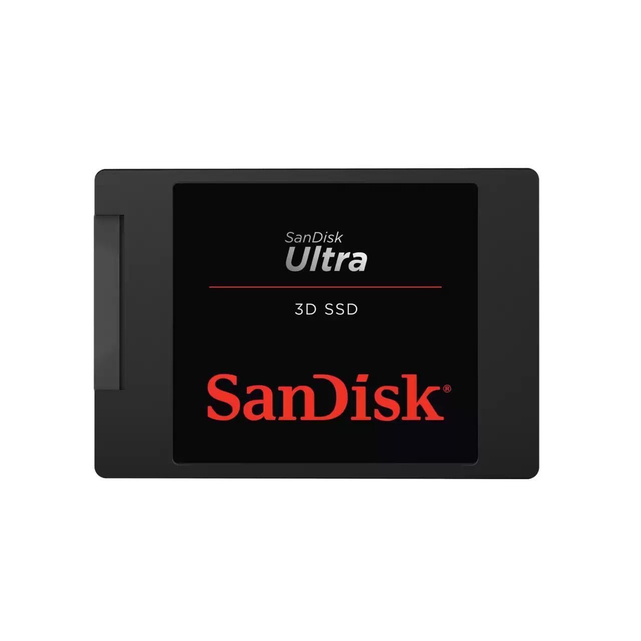 SanDisk Ultra 3D SSD - 1 TB, schwarz (SATAIII, Lesen 560MB/s, Schreiben 510MB/s) - Bild 1