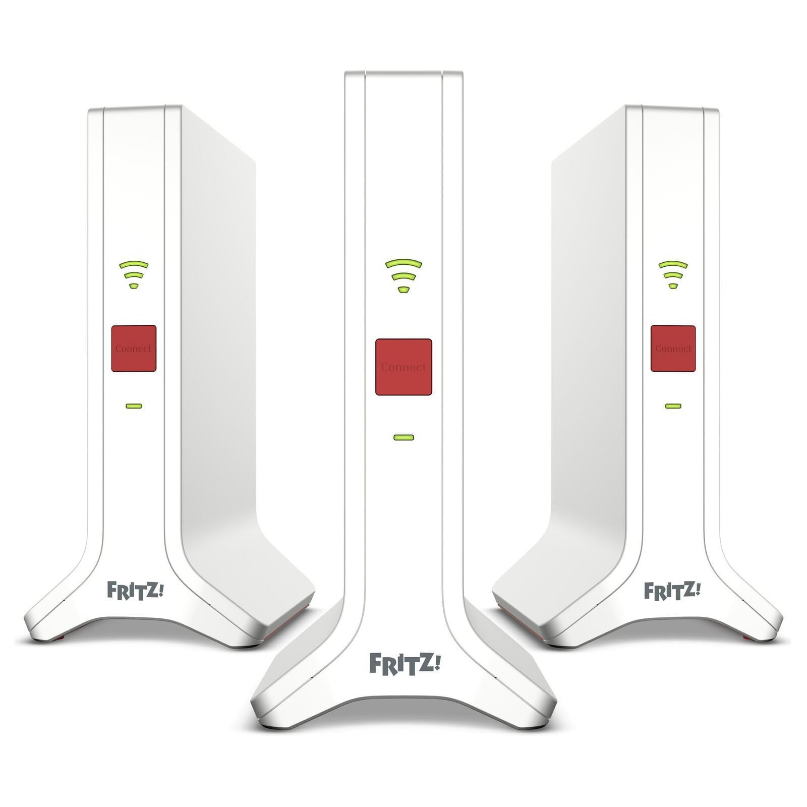AVM FRITZ!Mesh Set 4200 3er-Set (bestehend aus drei FRITZ!Repeater 3000 AX, Wi-Fi 6) - Bild 1