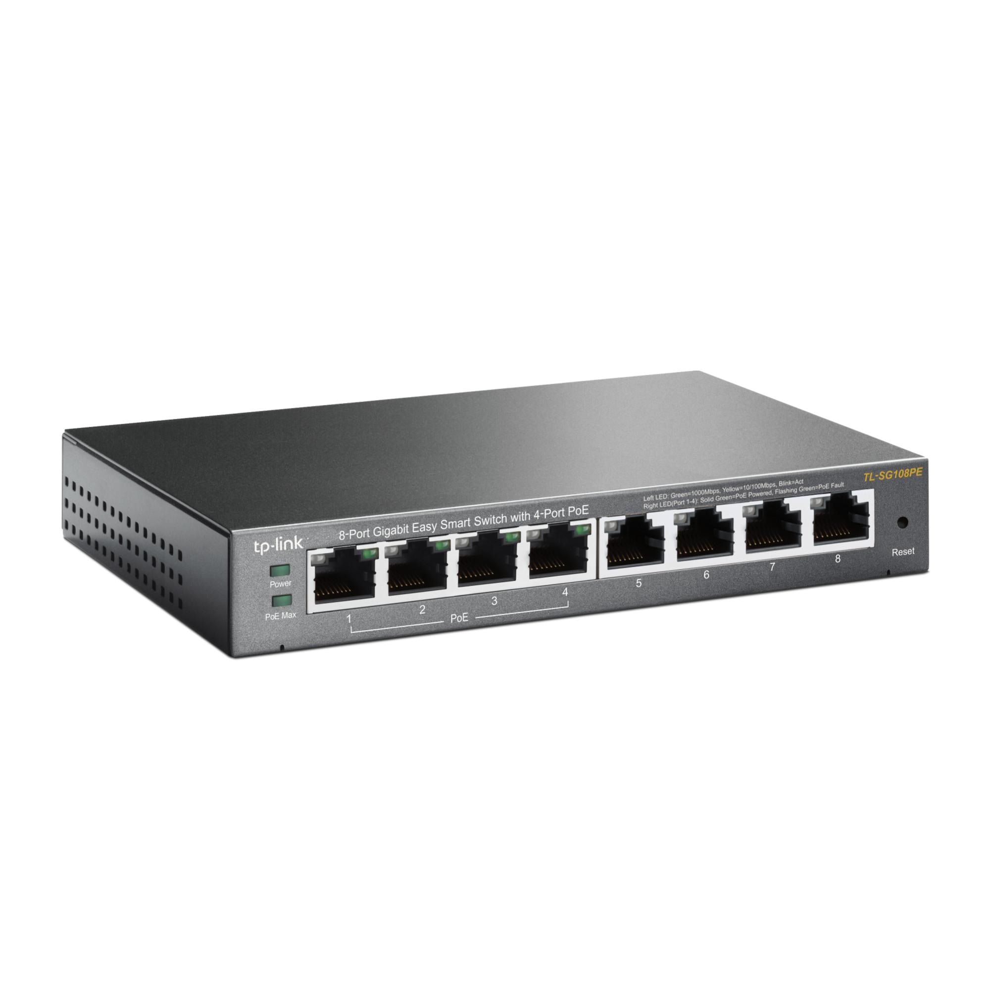 TP-Link TL-SG108PE 8-Port Managed PoE Switch - Bild 1