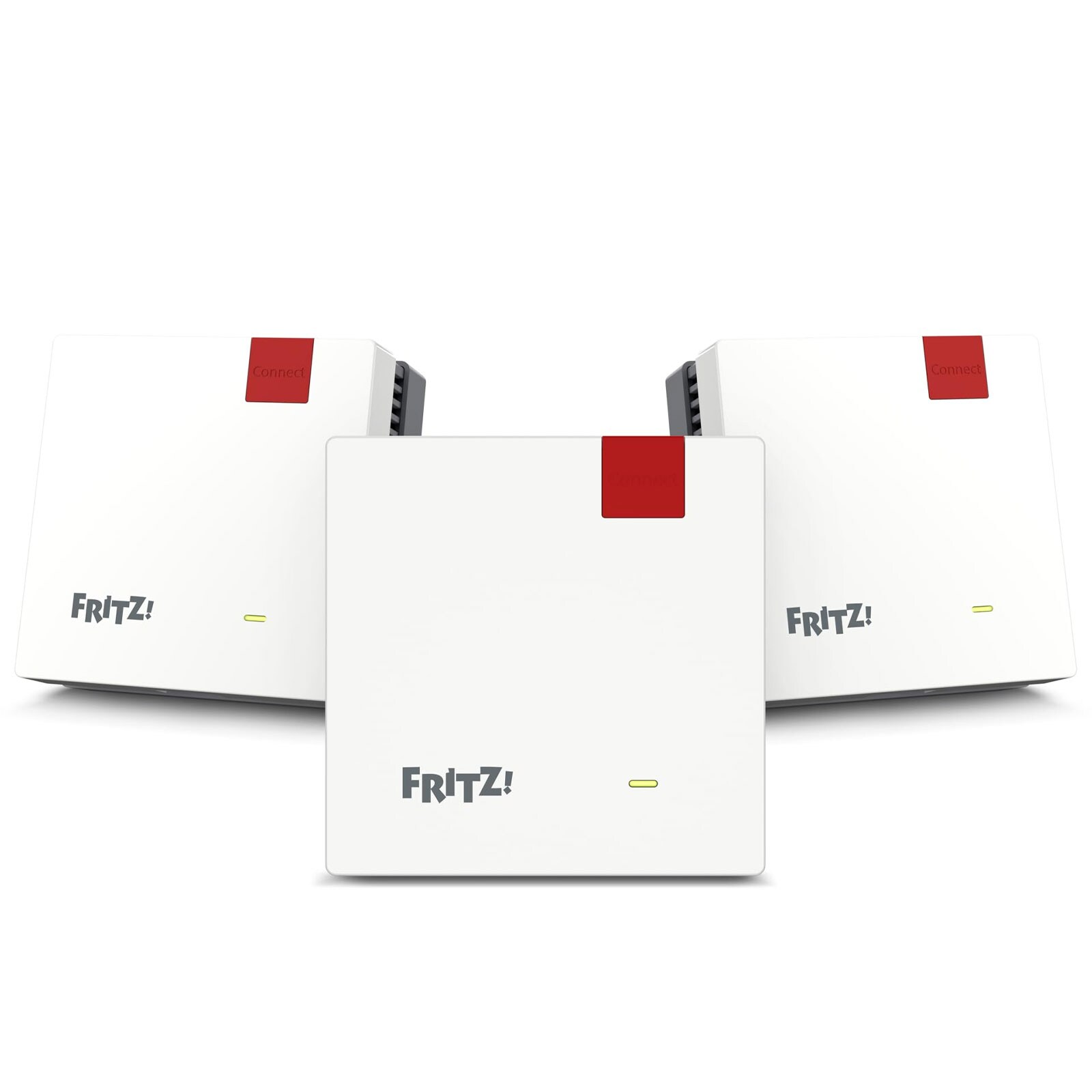 Mesh Set 1600 Dual-Band (2,4 GHz/5 GHz) Wi-Fi 6 (802.11ax) Rot, Weiß 1 Intern
