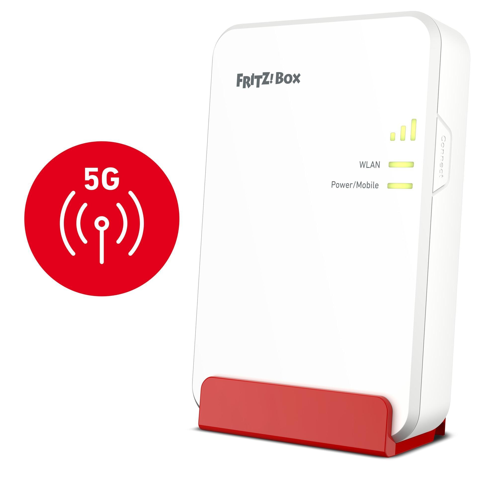 FRITZ! FRITZ!Box 6860 5G Router (Wi-Fi 6 (WLAN AX) bis 2400 MBit/s (5 GHz) und 600 MBit/s (2,4 GHz)) - Bild 1