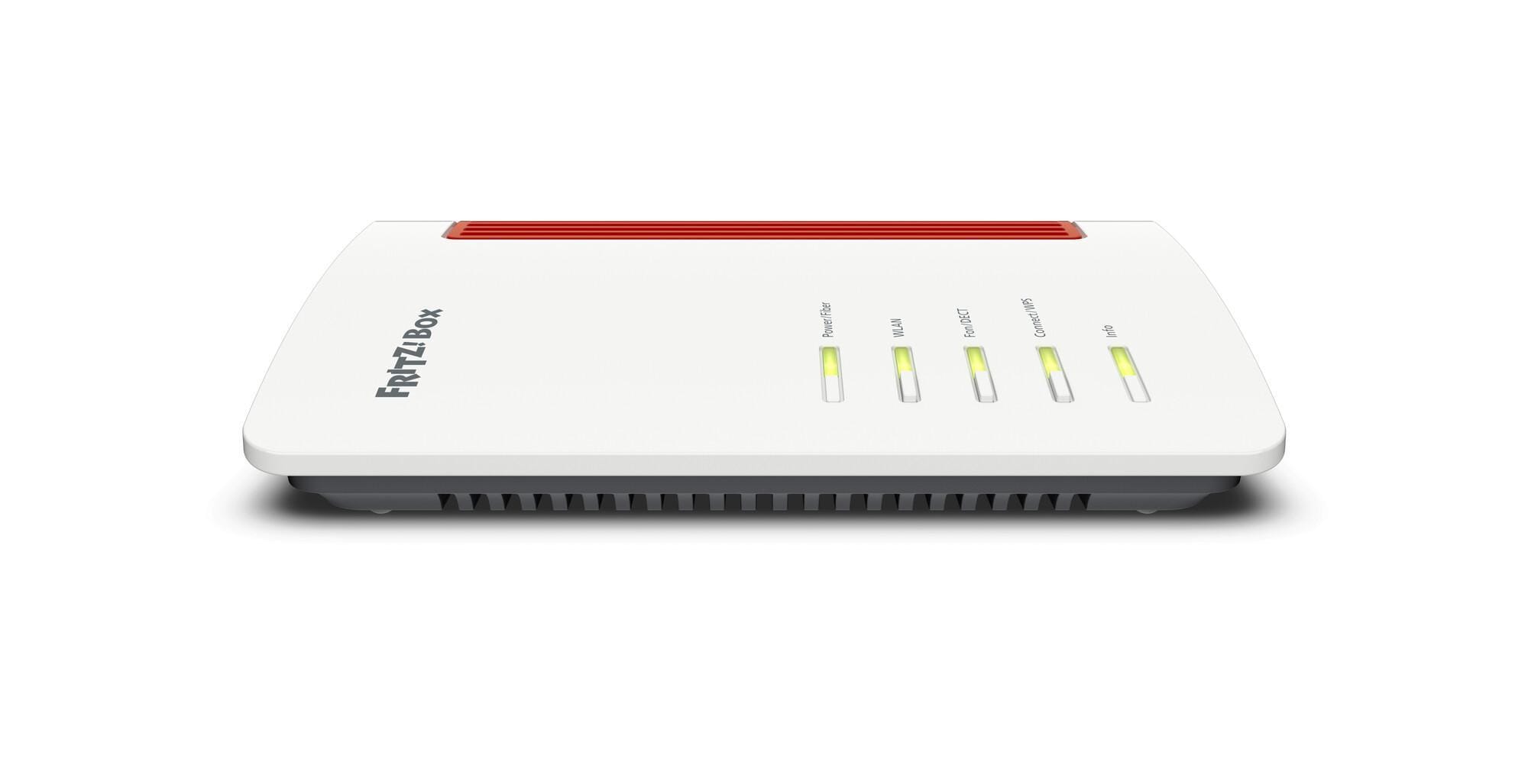 FRITZ!Box 5630 Router (Glasfaser, Wi-Fi 7, 3,6 GBit/s, 2,5-Gigabit-WAN/LAN, 3x Gigabit-LAN, WLAN Mesh, DECT) - Bild 1