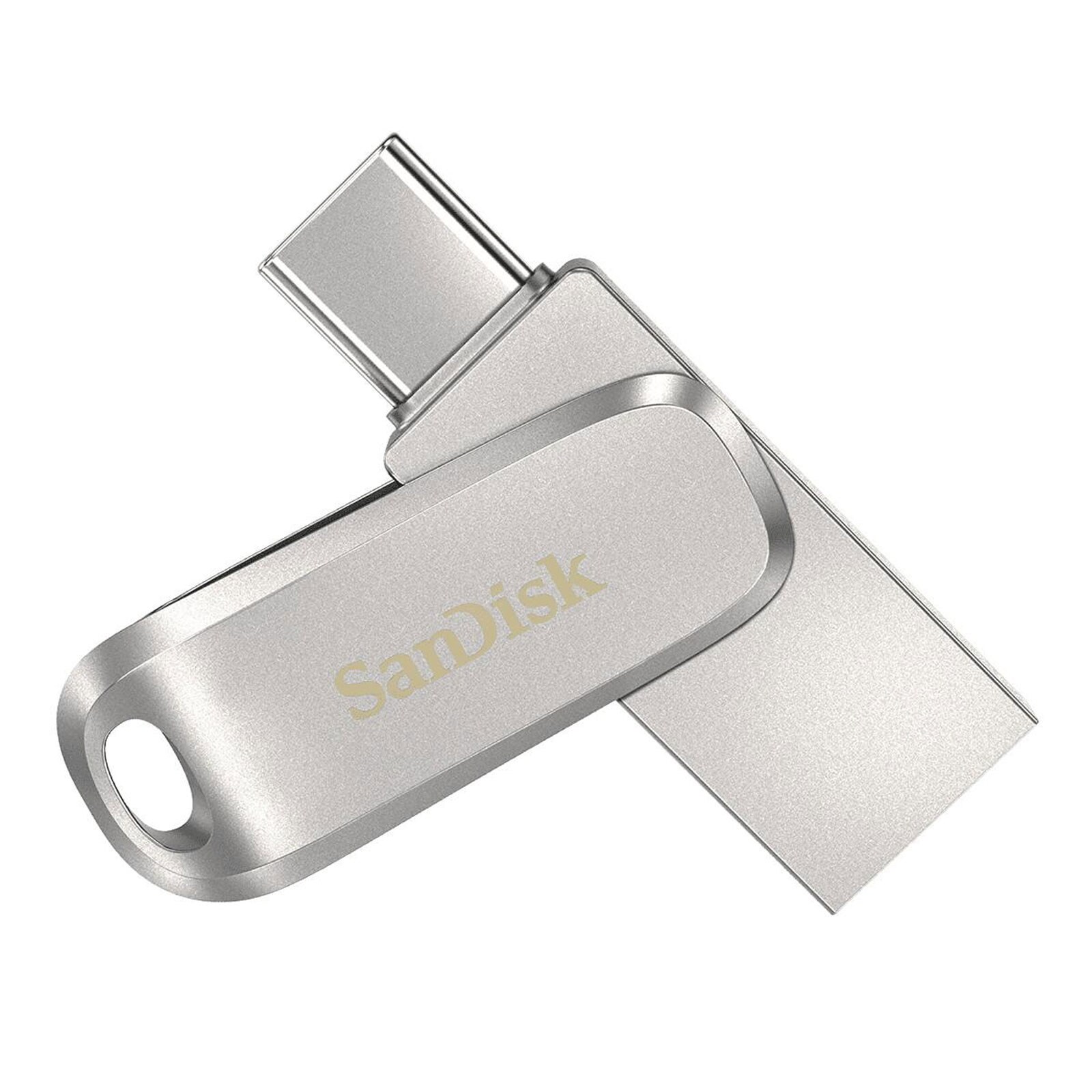 SanDisk Ultra Dual USB Flash Drive Luxe 512GB, USB-C 3.1 USB-Stick