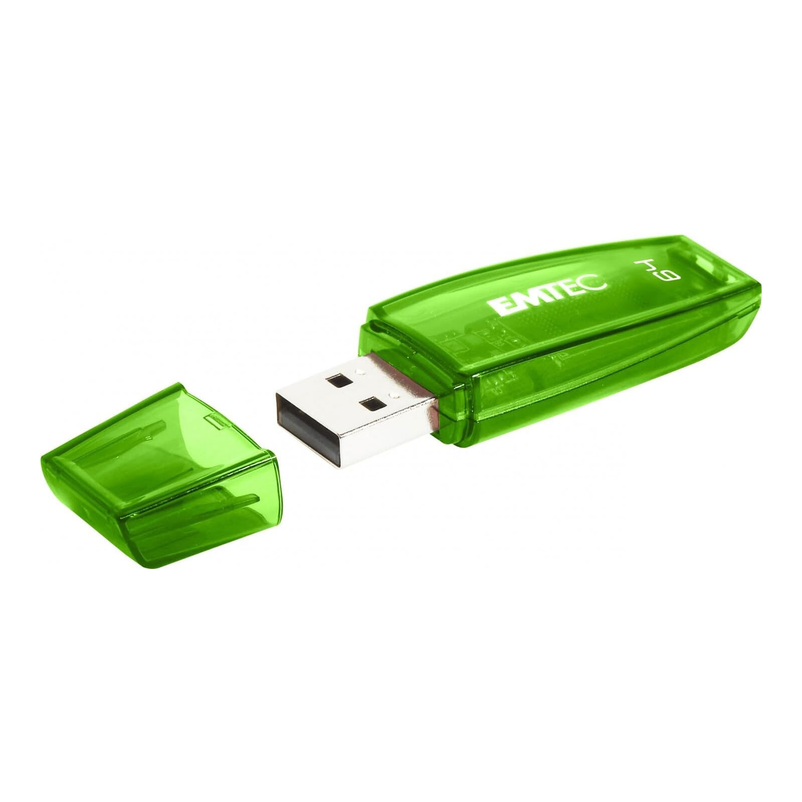 EMTEC C410 Color Mix 2.0 64 GB USB-Stick, Gr&uuml;n (ECMMD64G2C410) - Bild 1