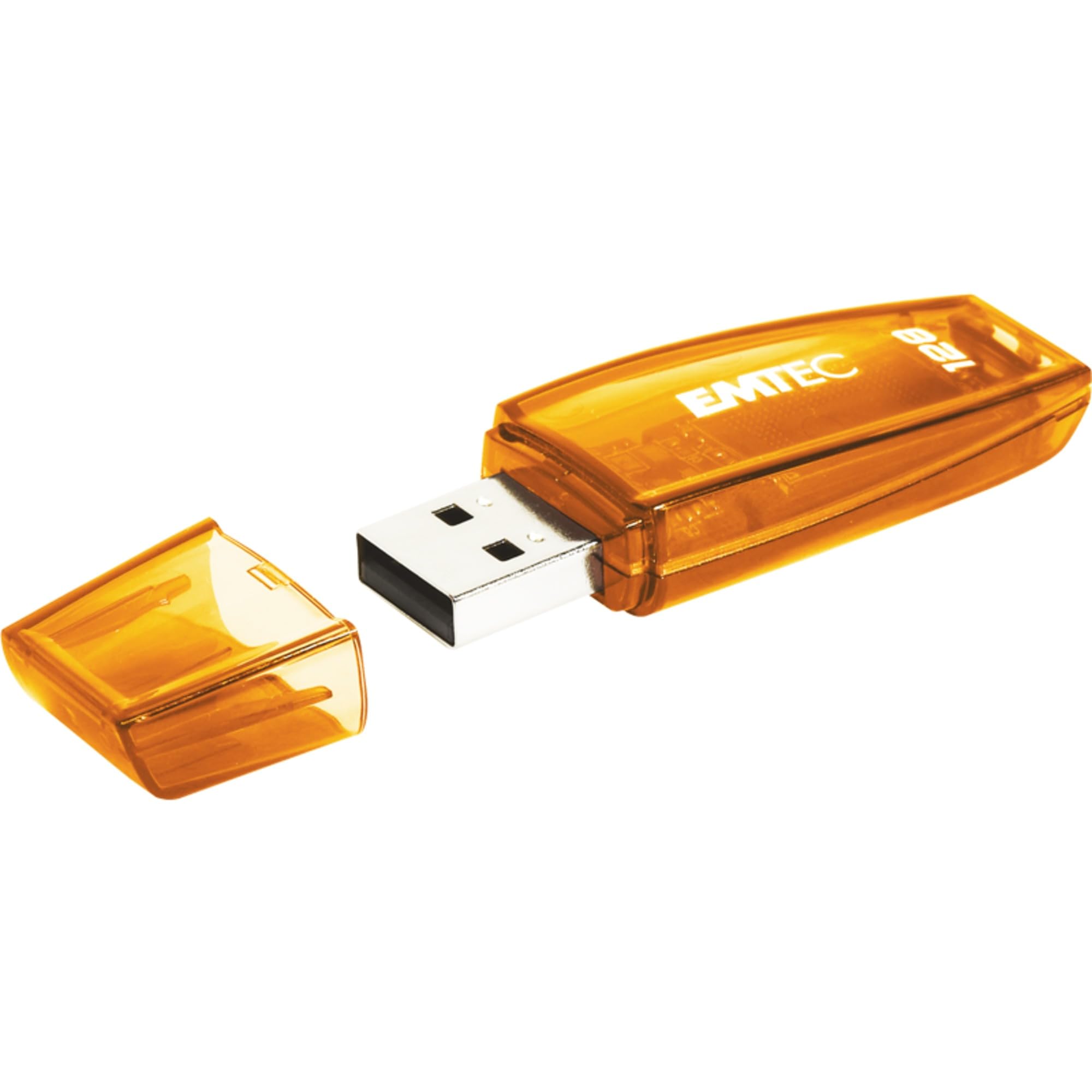 EMTEC C410 Color Mix 2.0 128 GB USB-Stick, Orange (ECMMD128G2C410) - Bild 1