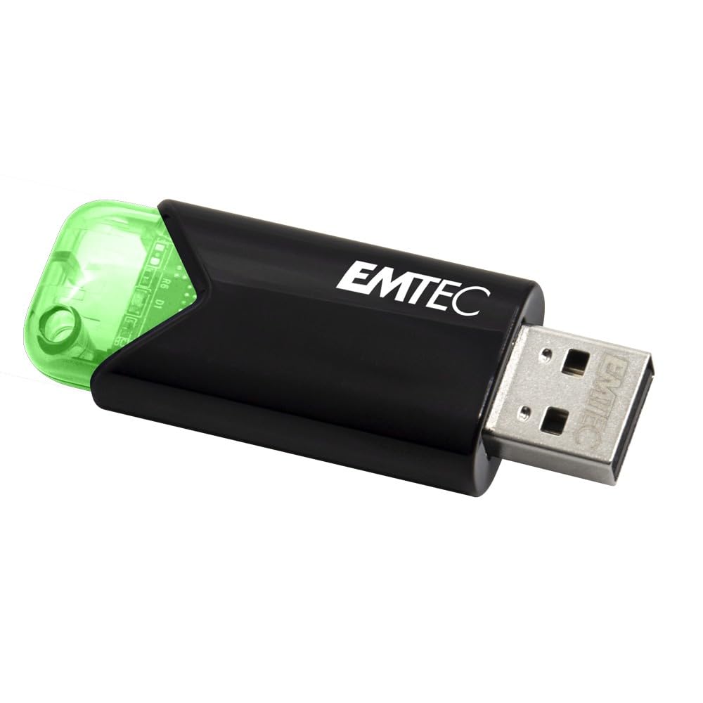EMTEC B110 Click Easy 3.2 64GB USB-Stick, Gr&uuml;n (ECMMD64GB113) - Bild 1