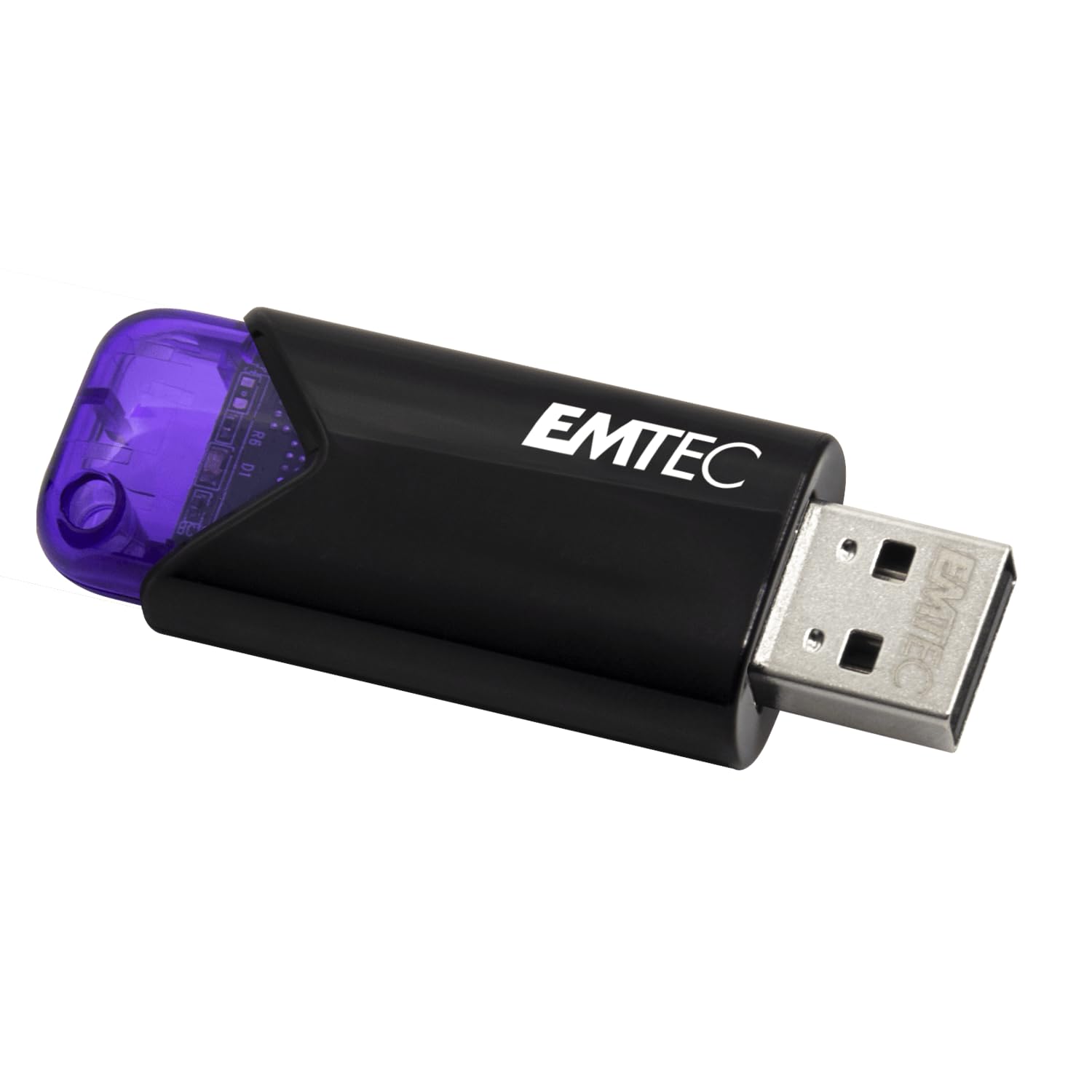 EMTEC B110 Click Easy 3.2 128GB USB-Stick, Lila (ECMMD128GB113) - Bild 1