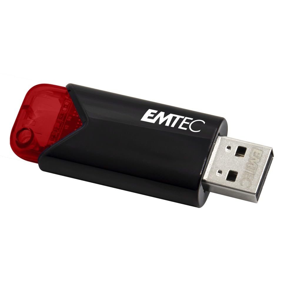 EMTEC B110 Click Easy 3.2 256GB USB-Stick, Rot (ECMMD64GB113) - Bild 1