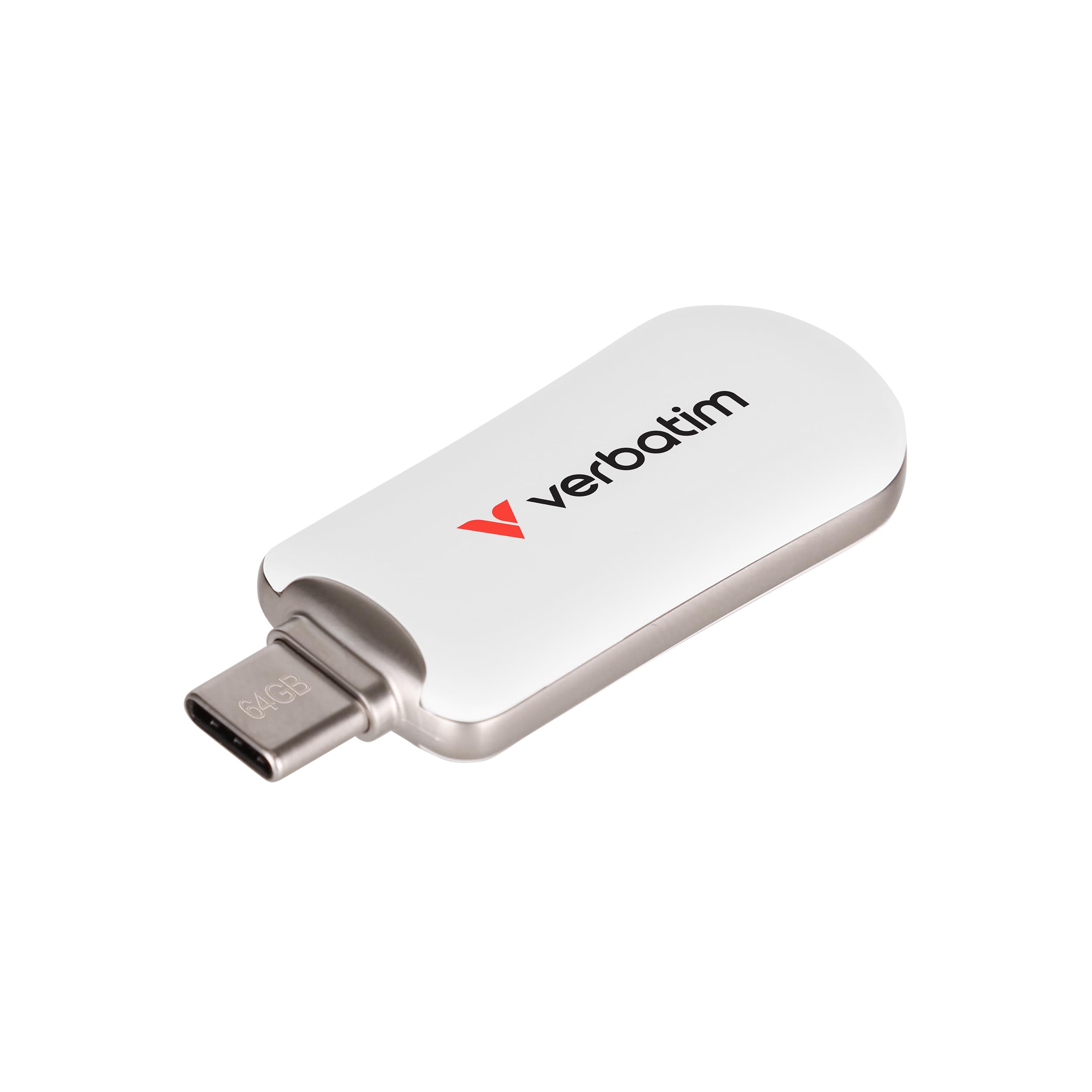 Verbatim Plectra USB-Stick 64 GB, USB-C, Wei&szlig; (30228) - Bild 1