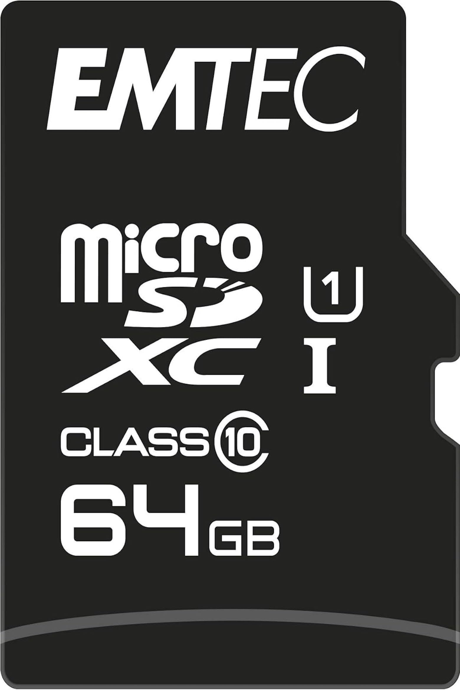 EMTEC microSD 64GB UHS-I U1 EliteGold + Adapter (Handy, Tablet, ECMSDM64GXC10GP) - Bild 1