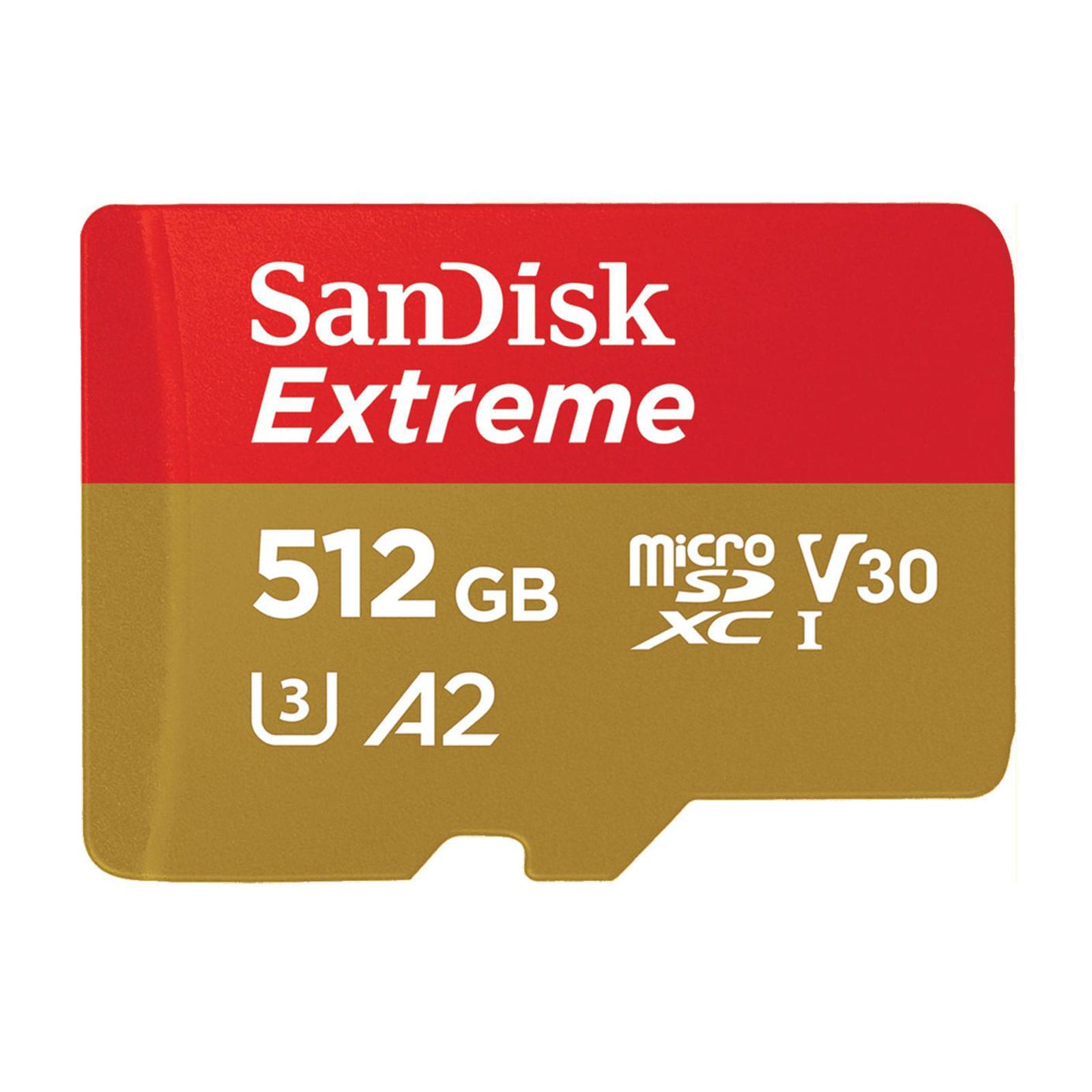 SanDisk microSDXC Extreme 512GB (R190MB/s) + Adapter + 1 Jahr RescuePRO Deluxe micro SDXC Speicherkarte - Bild 1