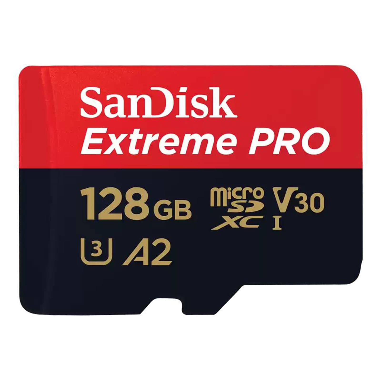 SanDisk microSDXC Extreme PRO 128GB (R200MB/s) + Adapter, 2 Jahre RescuePRO Deluxe micro SDXC Speicherkarte - Bild 1