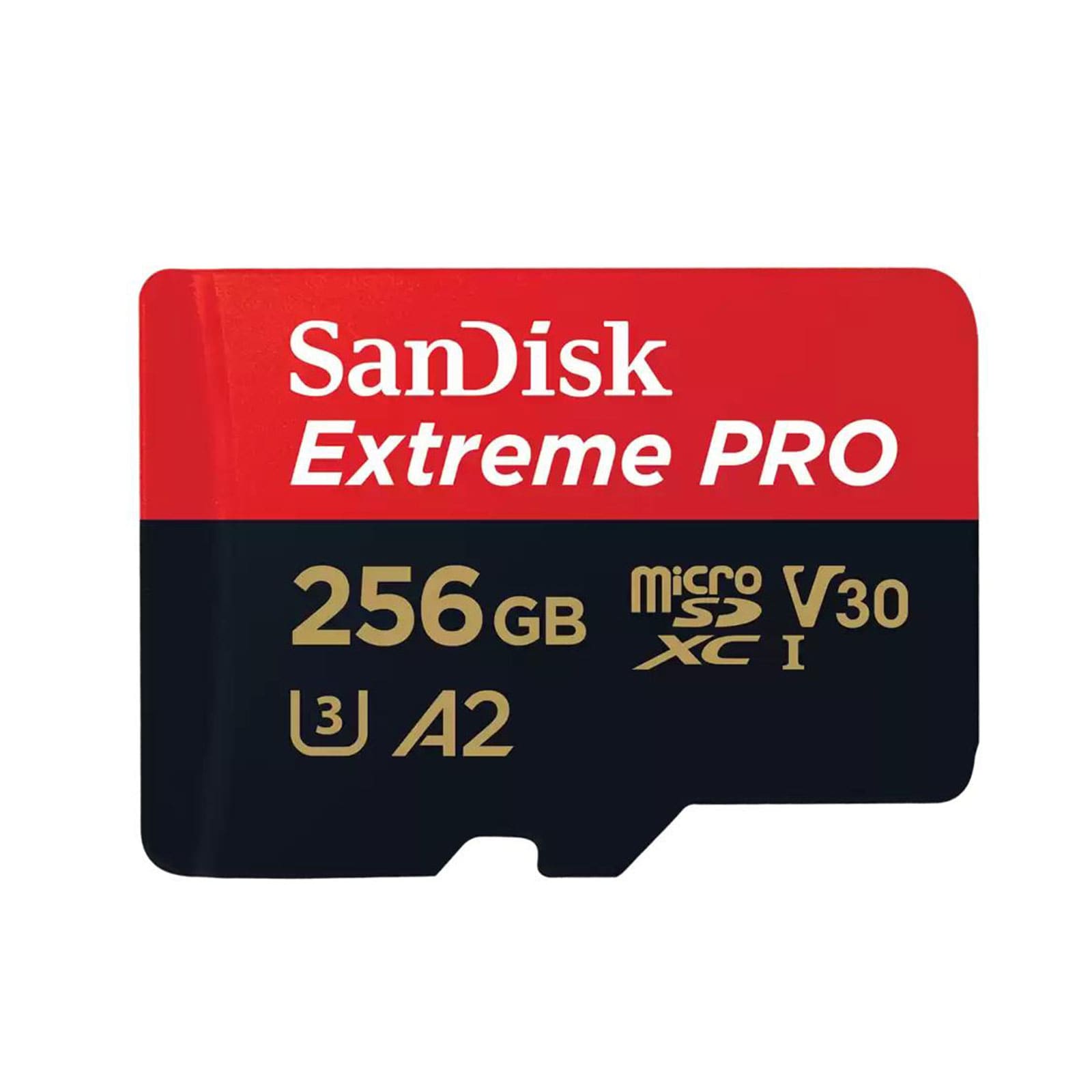 SanDisk microSDXC Extreme PRO 256GB (R200MB/s) micro SDXC Speicherkarte (Adapter, 2 Jahre RescuePRO Deluxe) - Bild 1