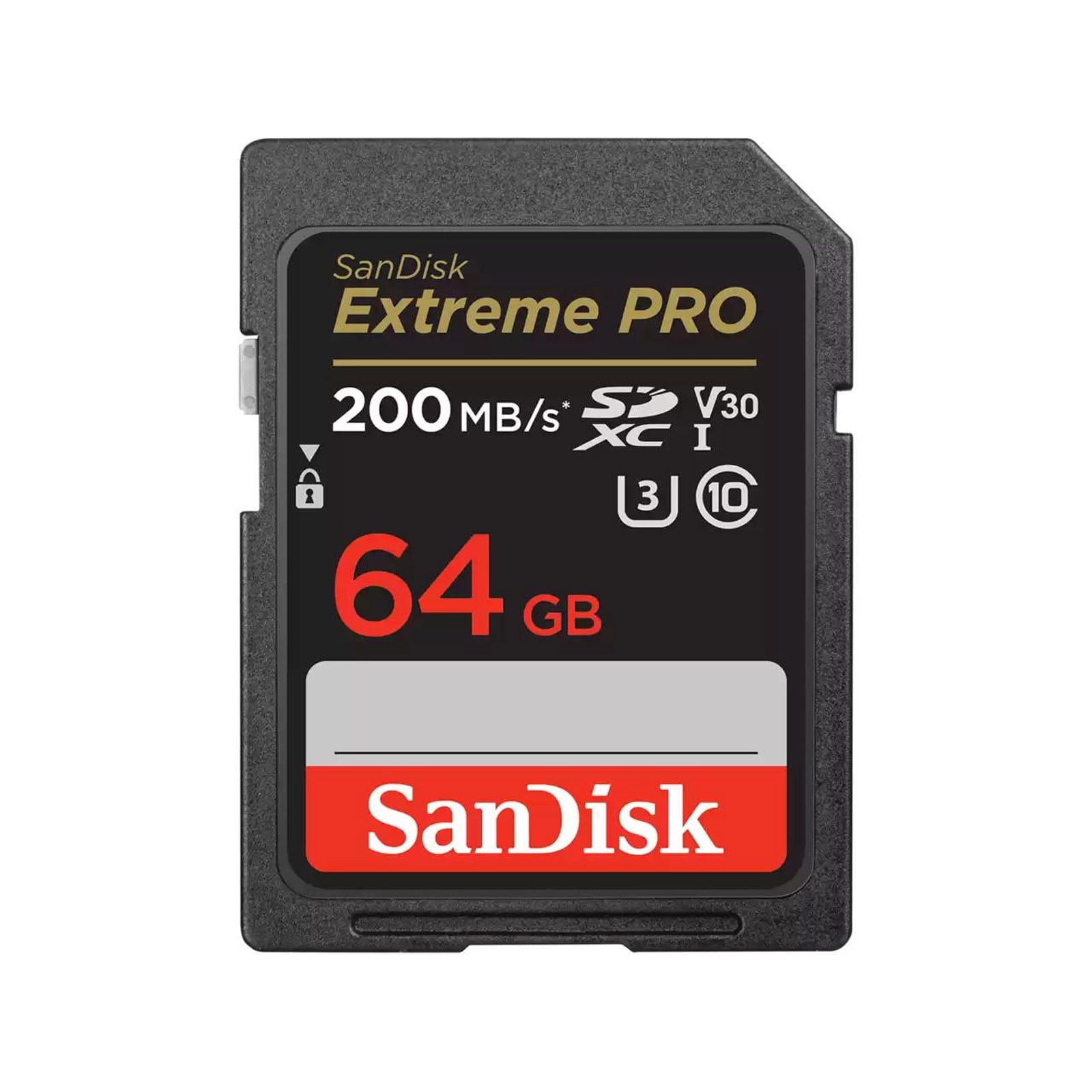 SanDisk SDXC Extreme PRO 64GB (R200MB/s) + 2 Jahre RescuePRO Deluxe Speicherkarte - Bild 1