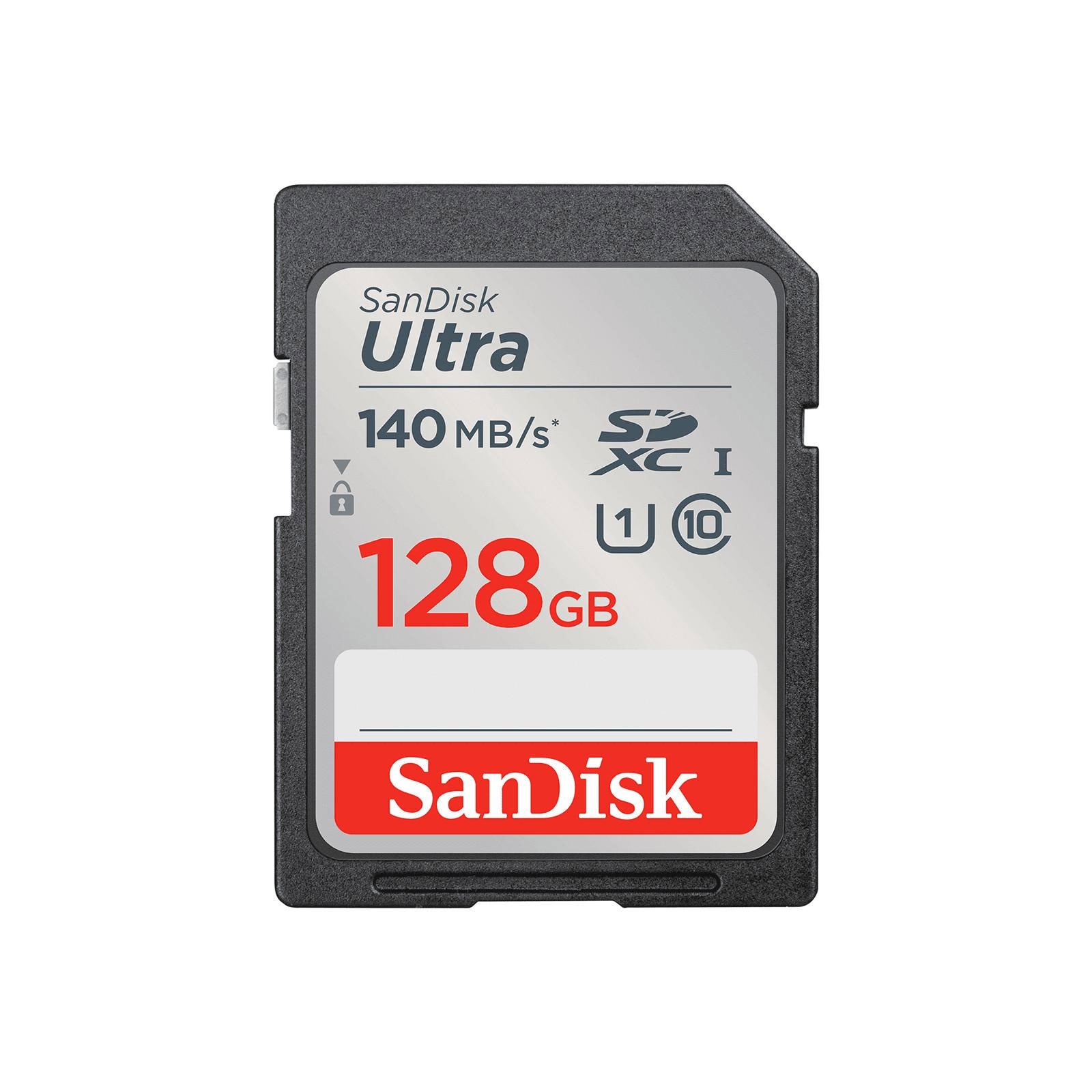 SanDisk SDXC Ultra 128GB Speicherkarte - Bild 1