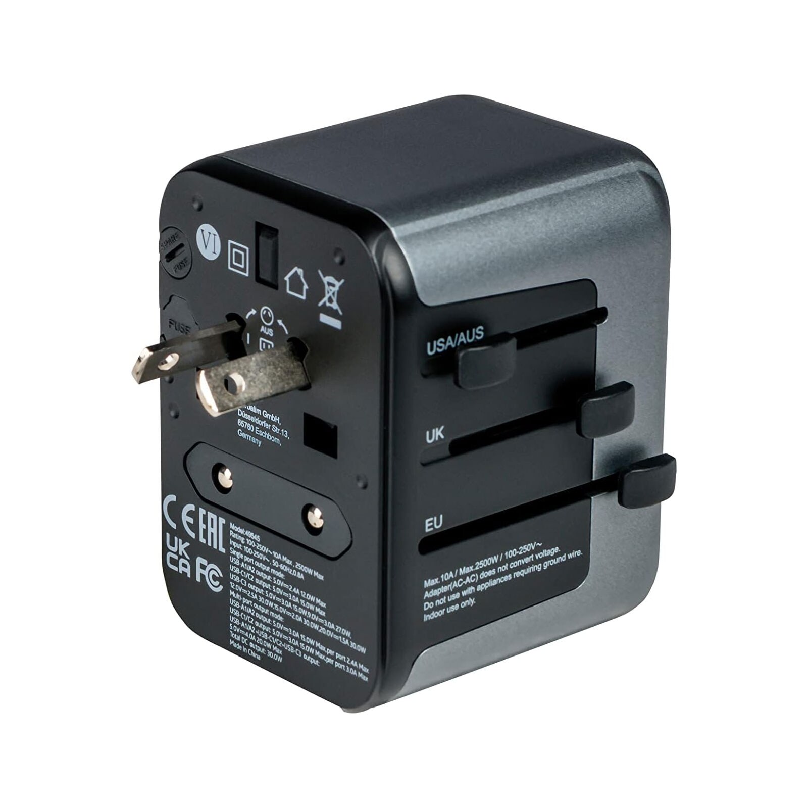 Verbatim Universal Reiseadapter 49545 UTA-03 - Bild 1