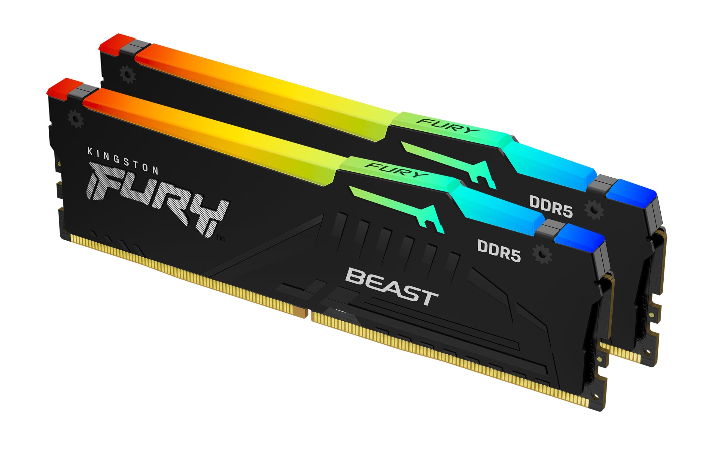 Kingston FURY Beast RGB 64 GB DDR5-6000 CL30 SDRAM (2x 32GB) - Bild 1