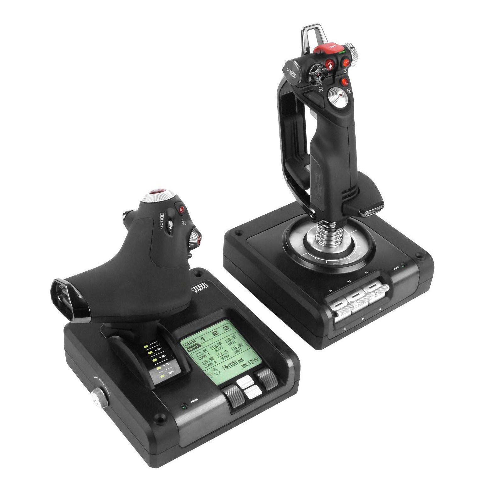 Saitek X52 Pro Flight Control System Flugsteuerknüppel Joystick Flugsimulator